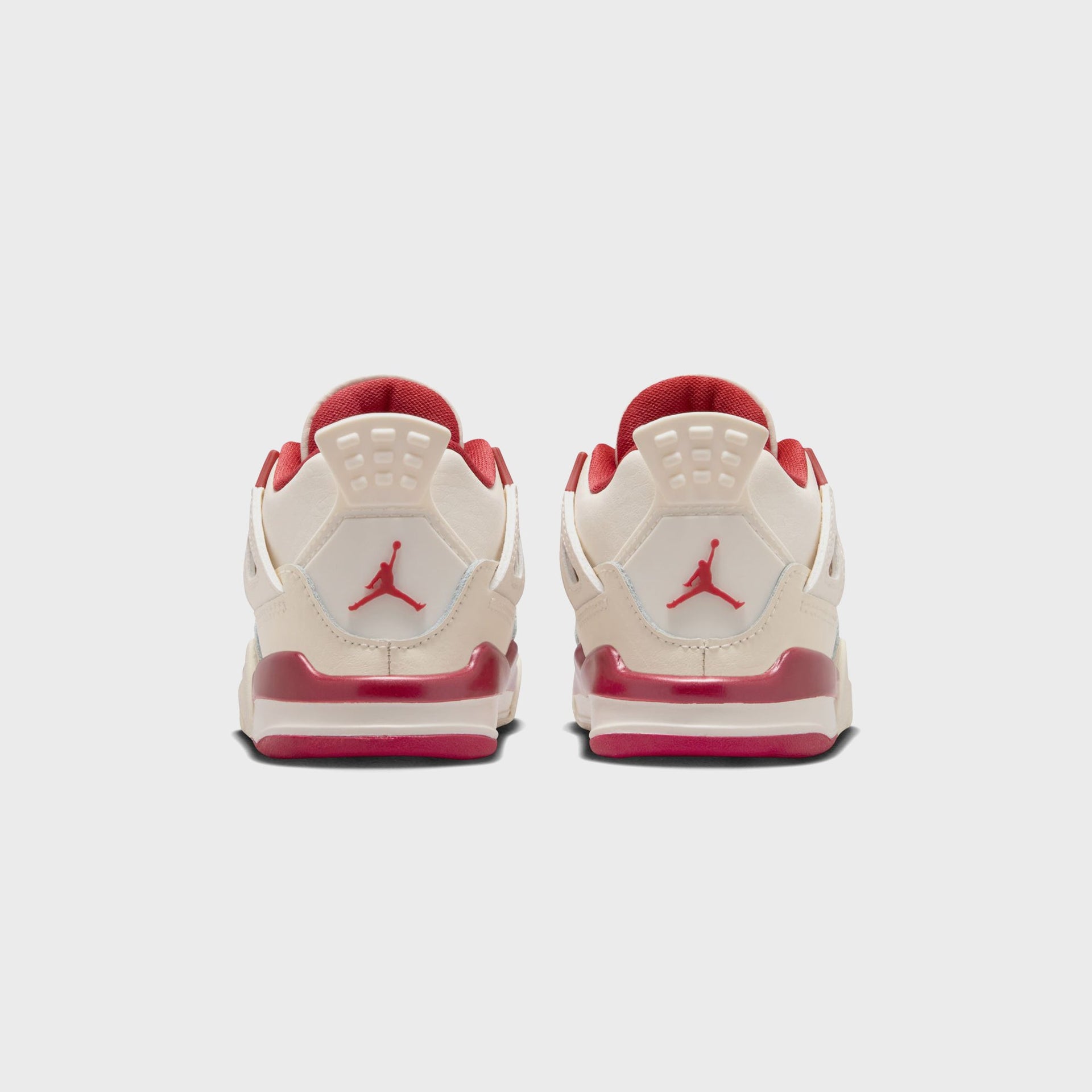 Jordan TD Air Jordan 4 Retro - Pale Ivory / Tough Red