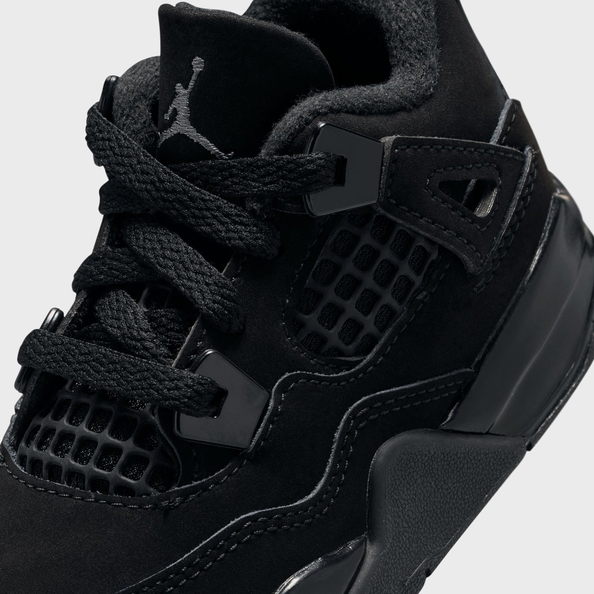Jordan TD Air Jordan 4 Retro - Black / Light Graphite – Kith Japan