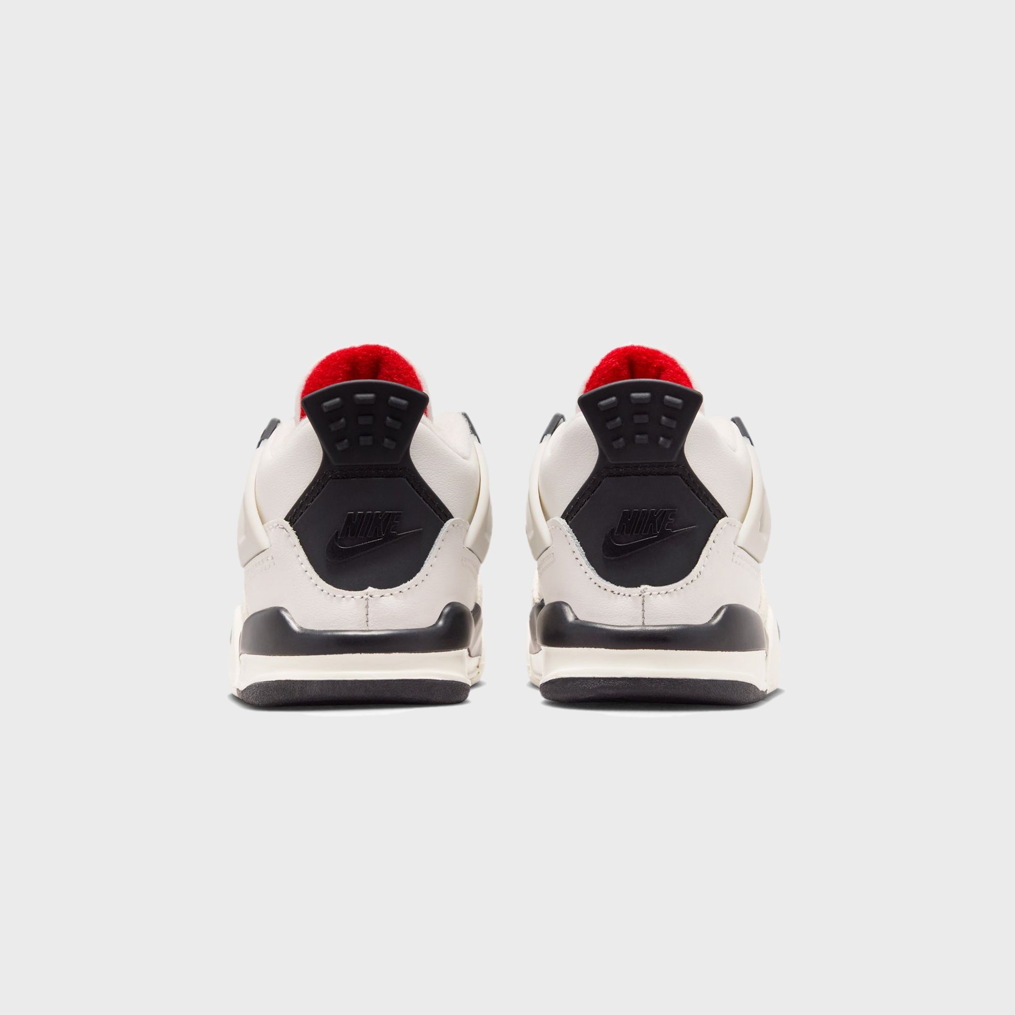 Nike TD Air Jordan 4 Retro OG - Sail / Black / University Red