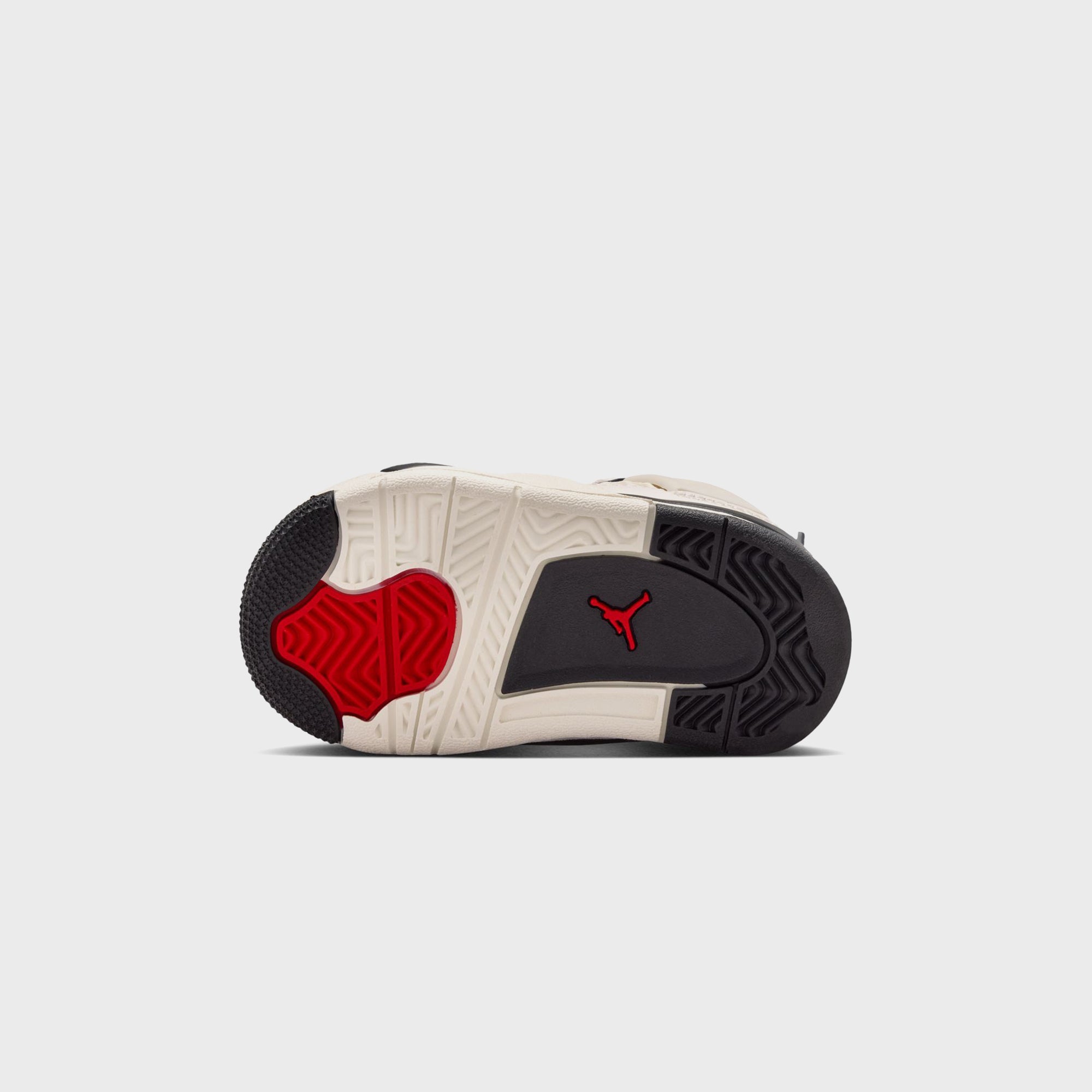 Nike TD Air Jordan 4 Retro OG - Sail / Black / University Red