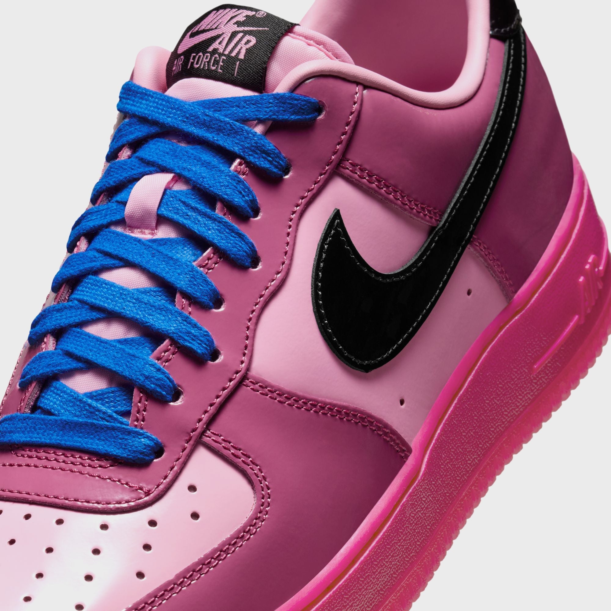 Nike Air Force 1 Low - Pink Cooler / Black / Mulberry Rose – Kith