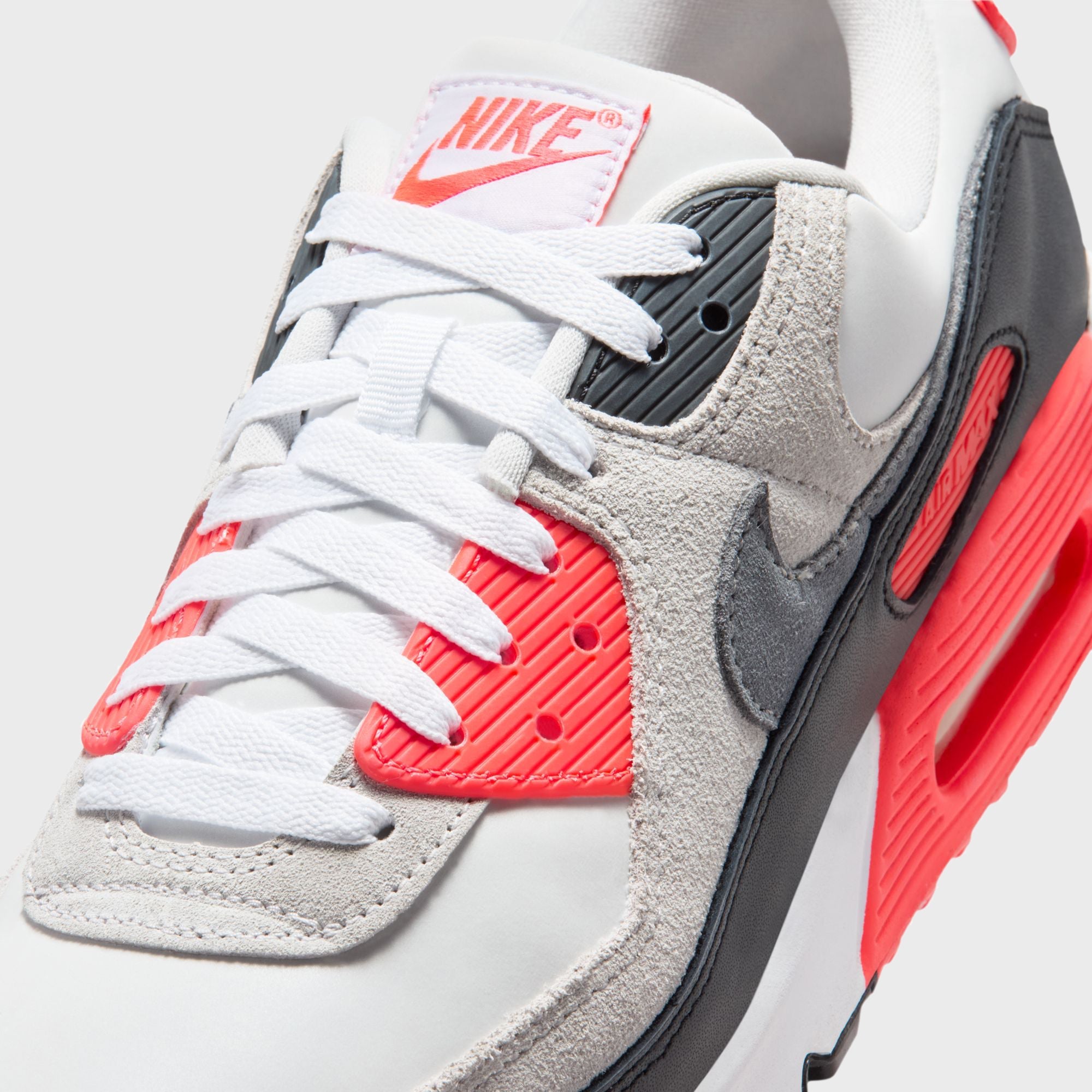 Nike Air Max 90 - White / Cement Grey / Infrared / Black – Kith Japan