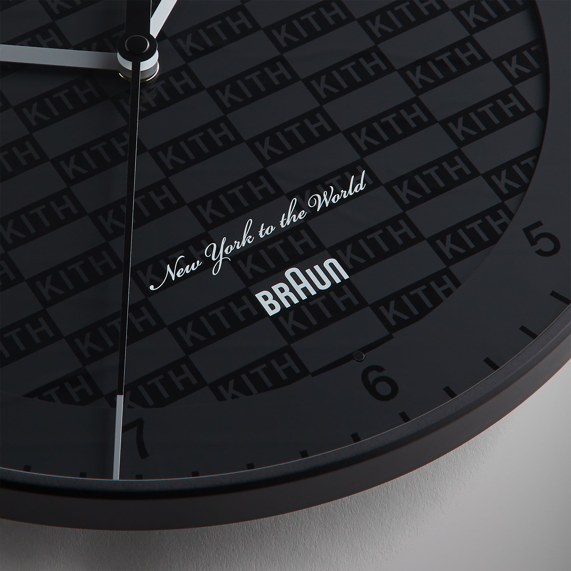 Kithmas for Braun Wall Clock - Black – Kith Japan