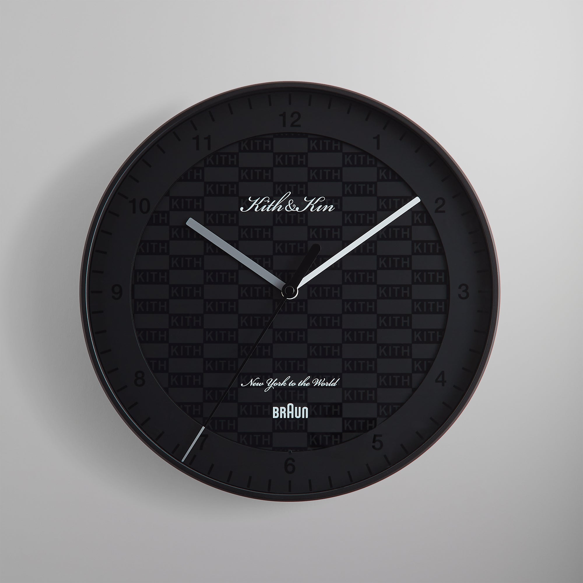 Kithmas for Braun Wall Clock - Black – Kith Japan