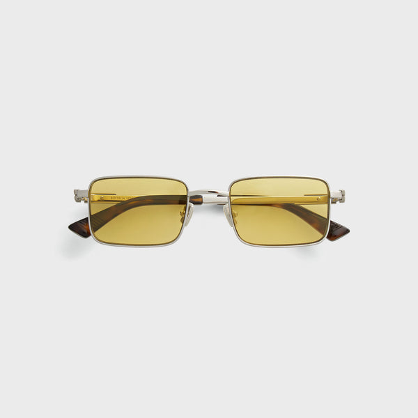 BOTTEGA VENETA BV1469S-003 - Silver – Kith Japan