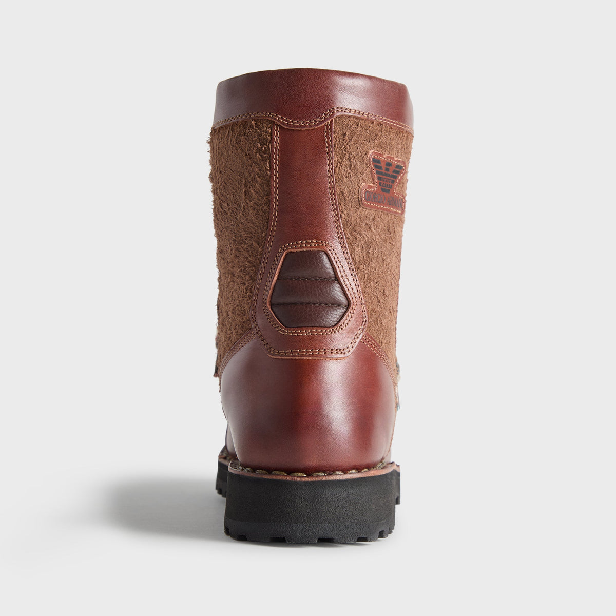 Giorgio Armani & Kith for Diemme Alpini Shearling Boot - Mogano