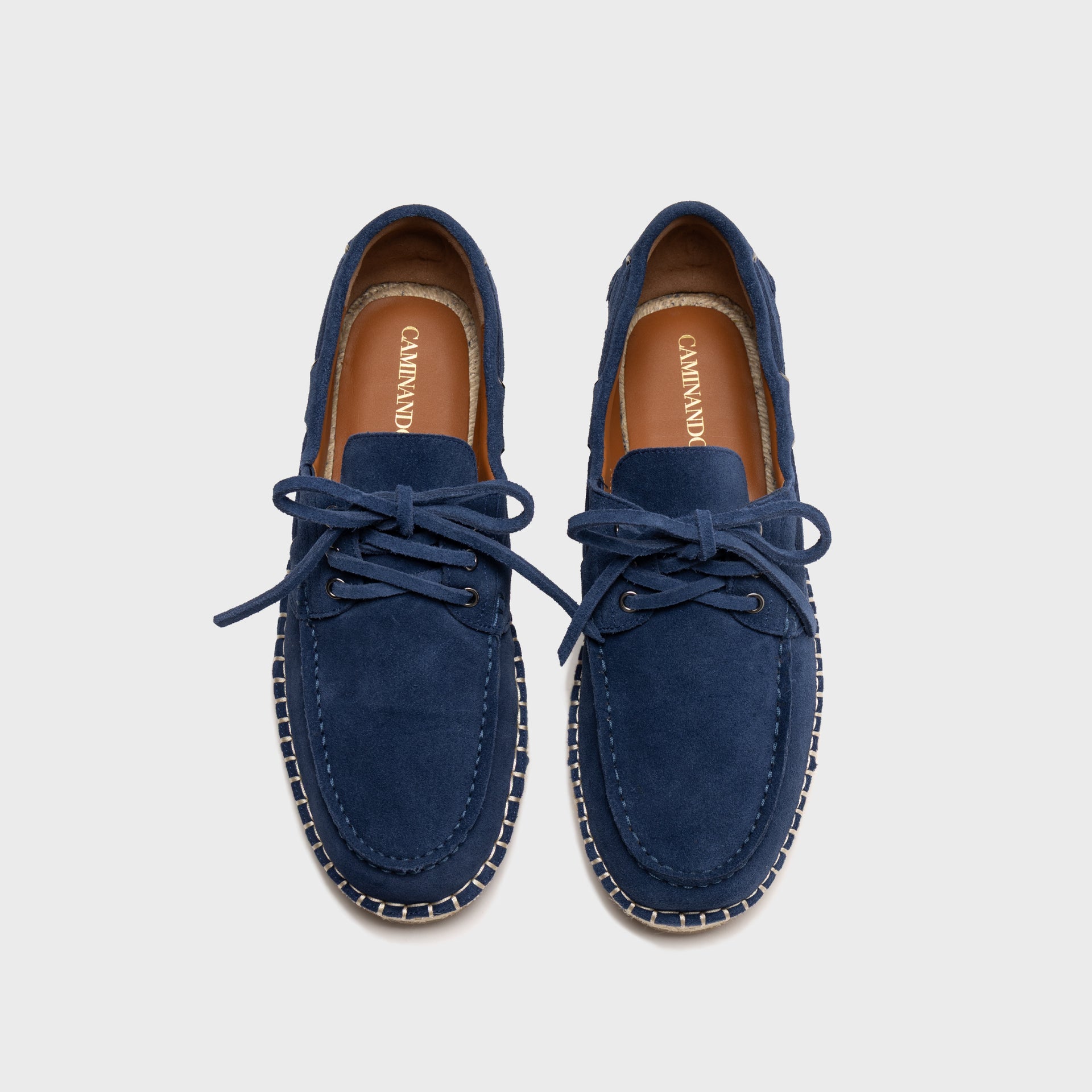 CAMINANDO 3-Eyelet Espadrille - Navy
