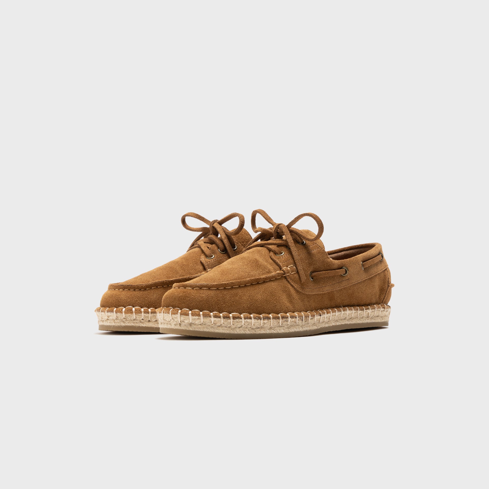 CAMINANDO 3-Eyelet Espadrille - Brown
