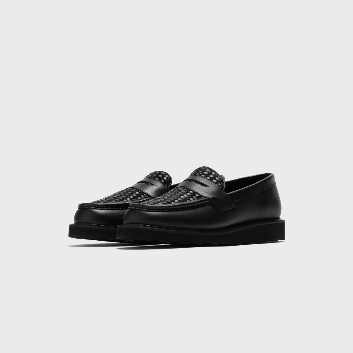 CAMINANDO Weaving Loafer - Black