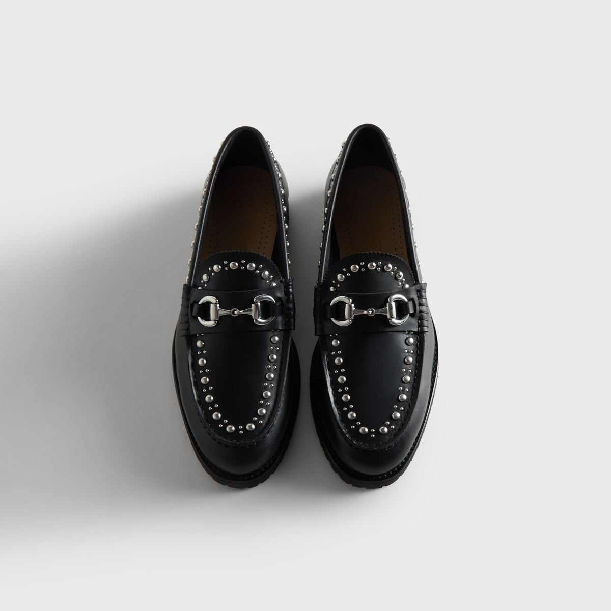 8th St by Ronnie Fieg for Clarks Originals Studded Bristol Loafer - Black