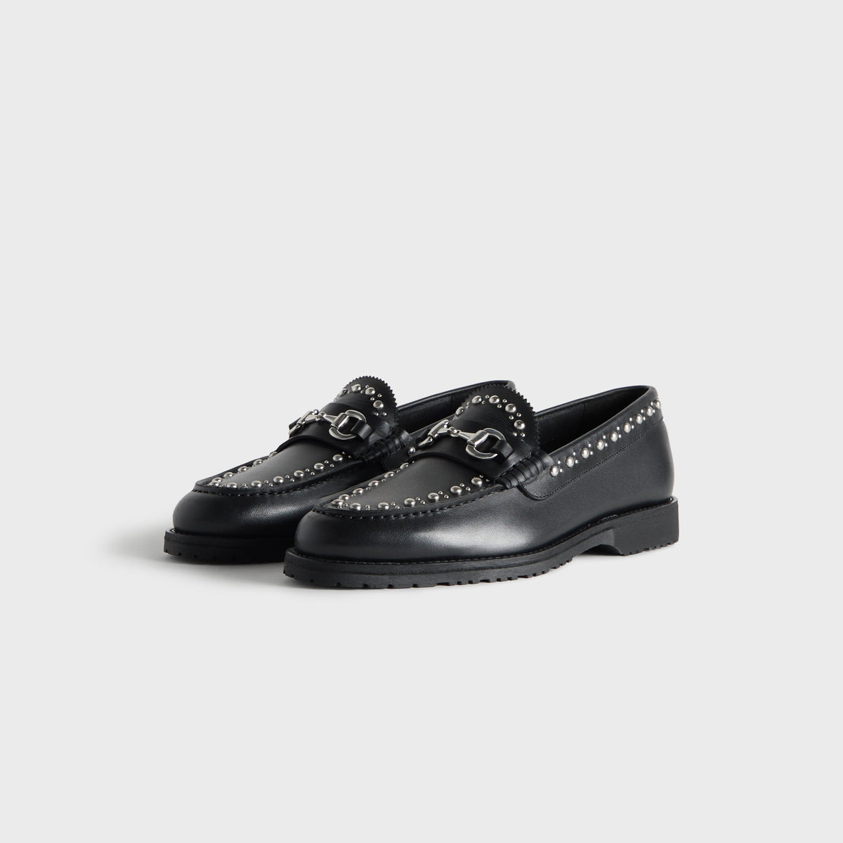 8th St by Ronnie Fieg for Clarks Originals Studded Bristol Loafer - Black