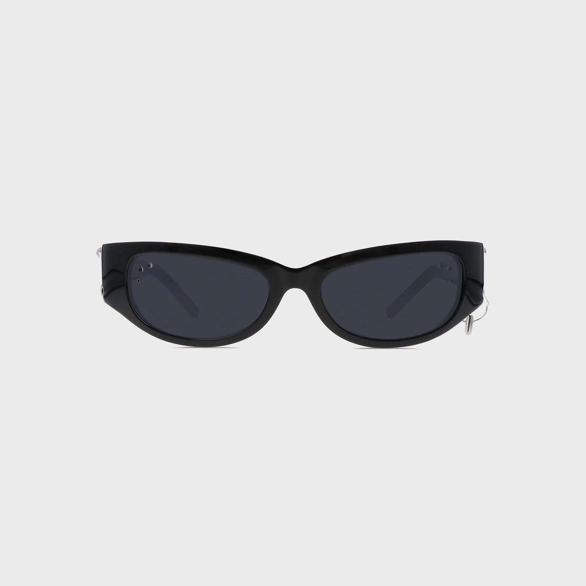 Justine Clenquet Clara Sunglasses - Black / Black