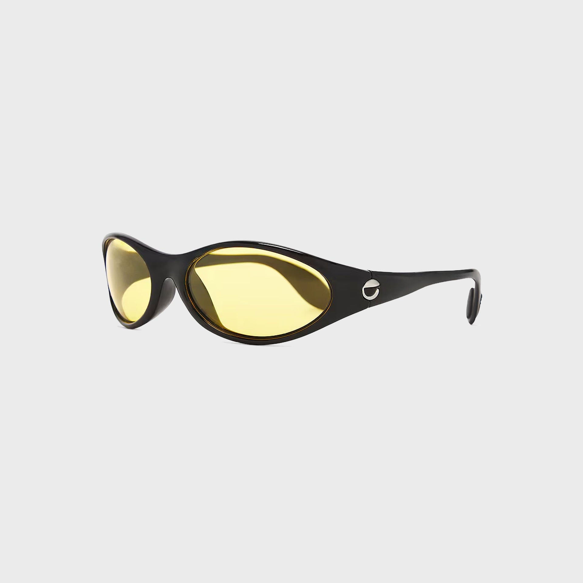 Coperni Cycling Sunglasses - Black / Yellow