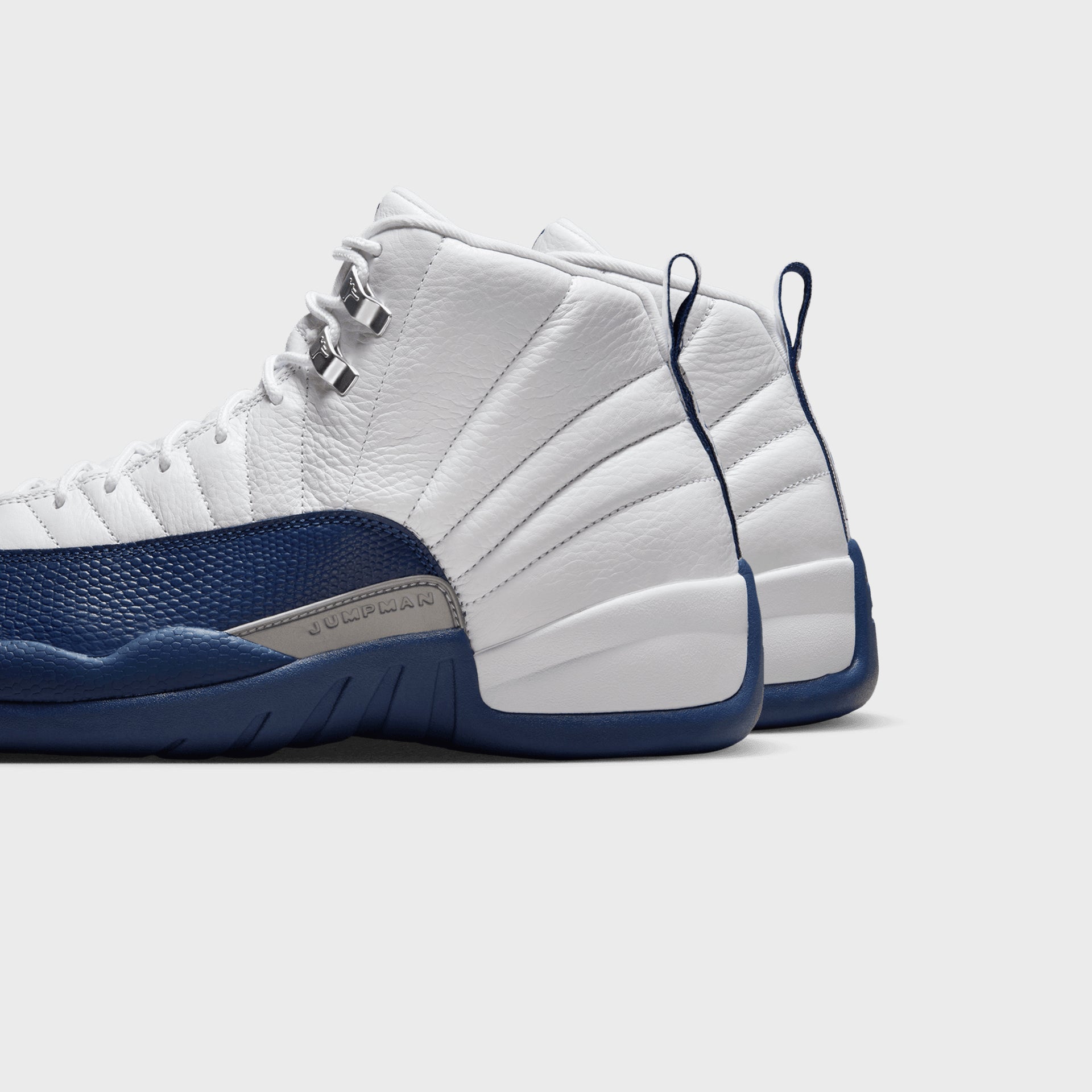 Jordan Air Jordan 12 Retro - White / French Blue / Metallic Silver