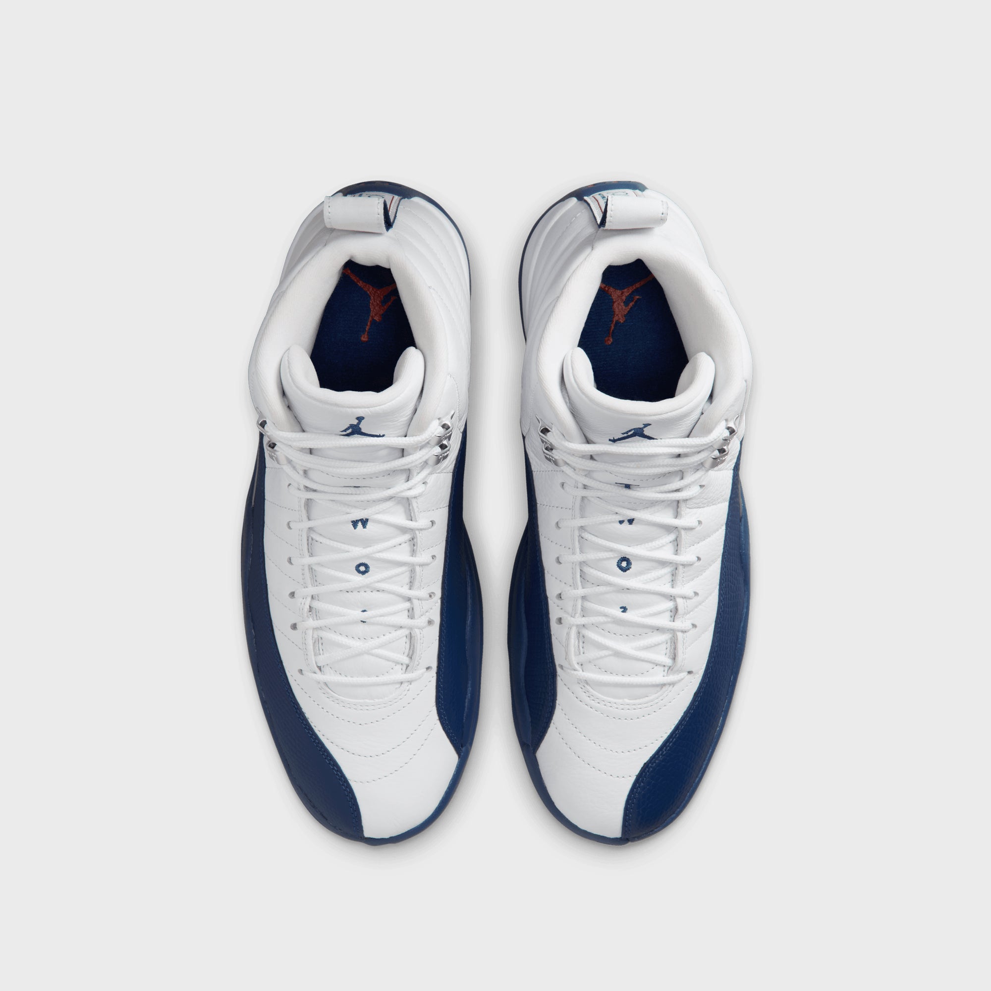 Jordan Air Jordan 12 Retro - White / French Blue / Metallic Silver