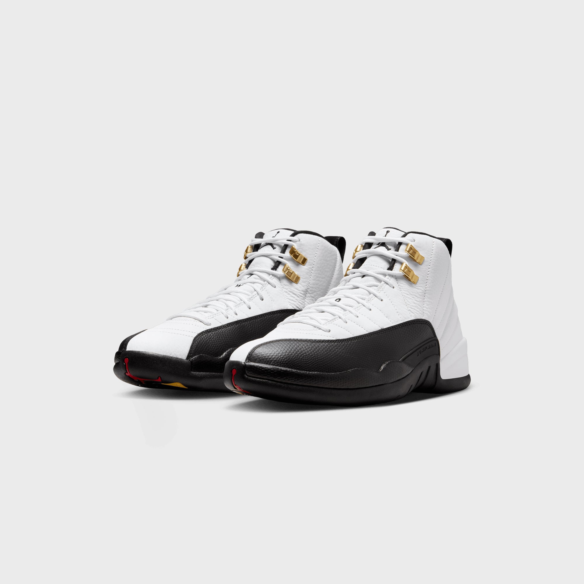 シューズ(男性用) AIR JORDAN 12 RETRO WHITE/BLACK-TAXI Jordan Air Jordan 12 Retro - White / Black / Taxi – Kith Japan