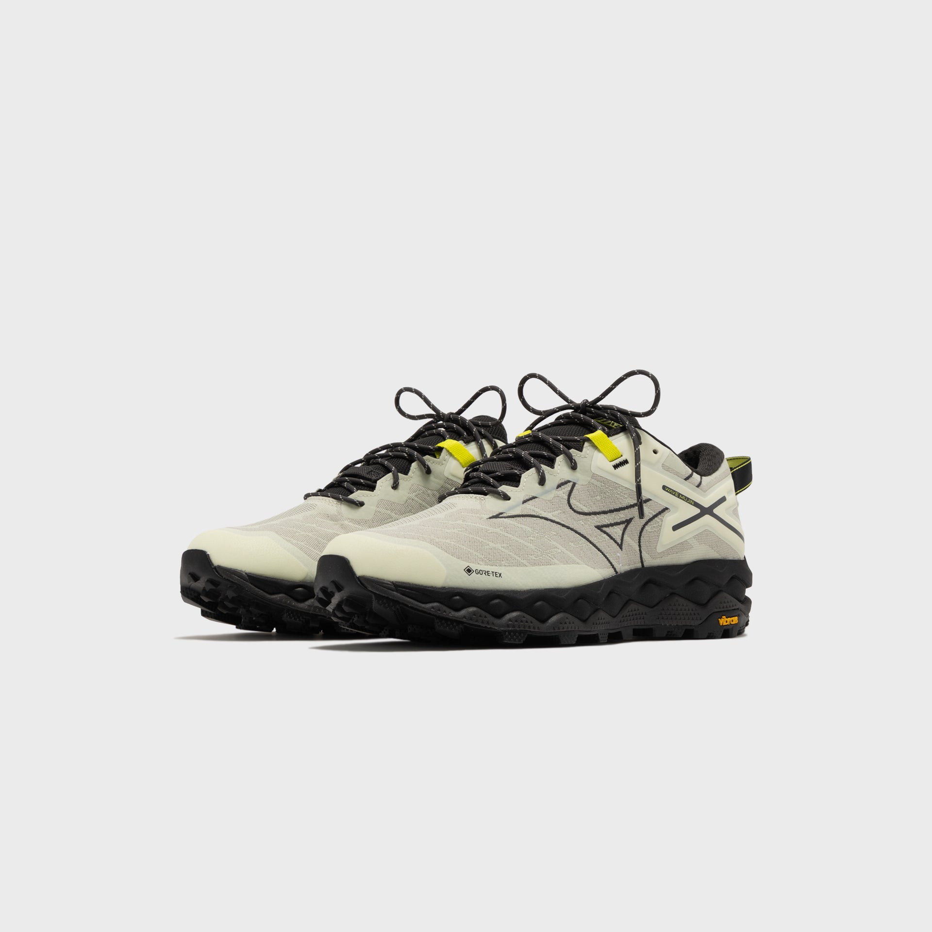 Mizuno Wave Mujin LS GTX - Lemon Yellow / Gray / Lime Yellow