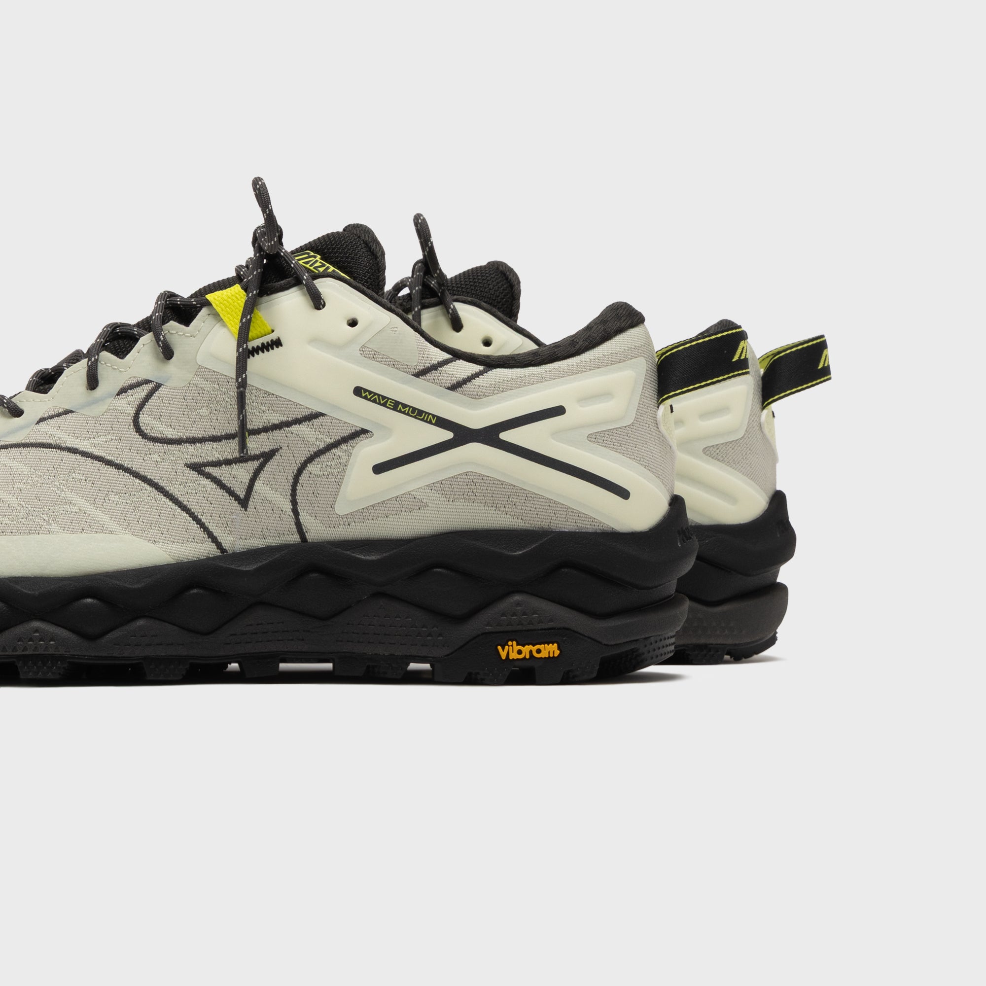 Mizuno Wave Mujin LS GTX - Lemon Yellow / Gray / Lime Yellow