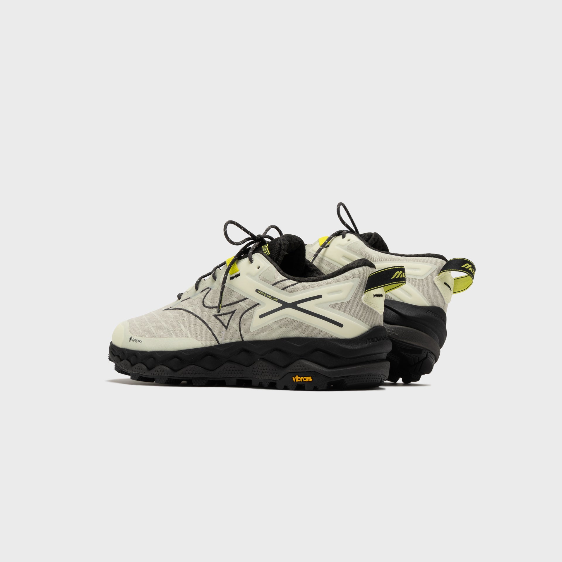 Mizuno Wave Mujin LS GTX - Lemon Yellow / Gray / Lime Yellow