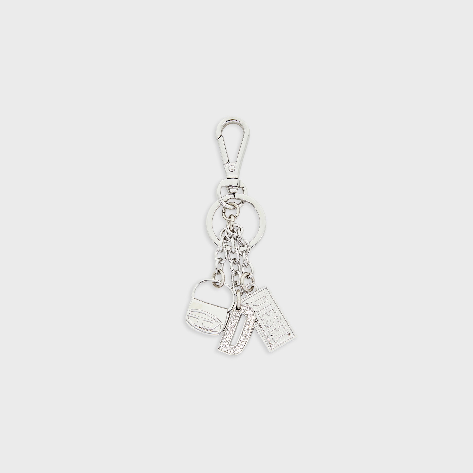 DIESEL 1DR Key Multicharm - Silver