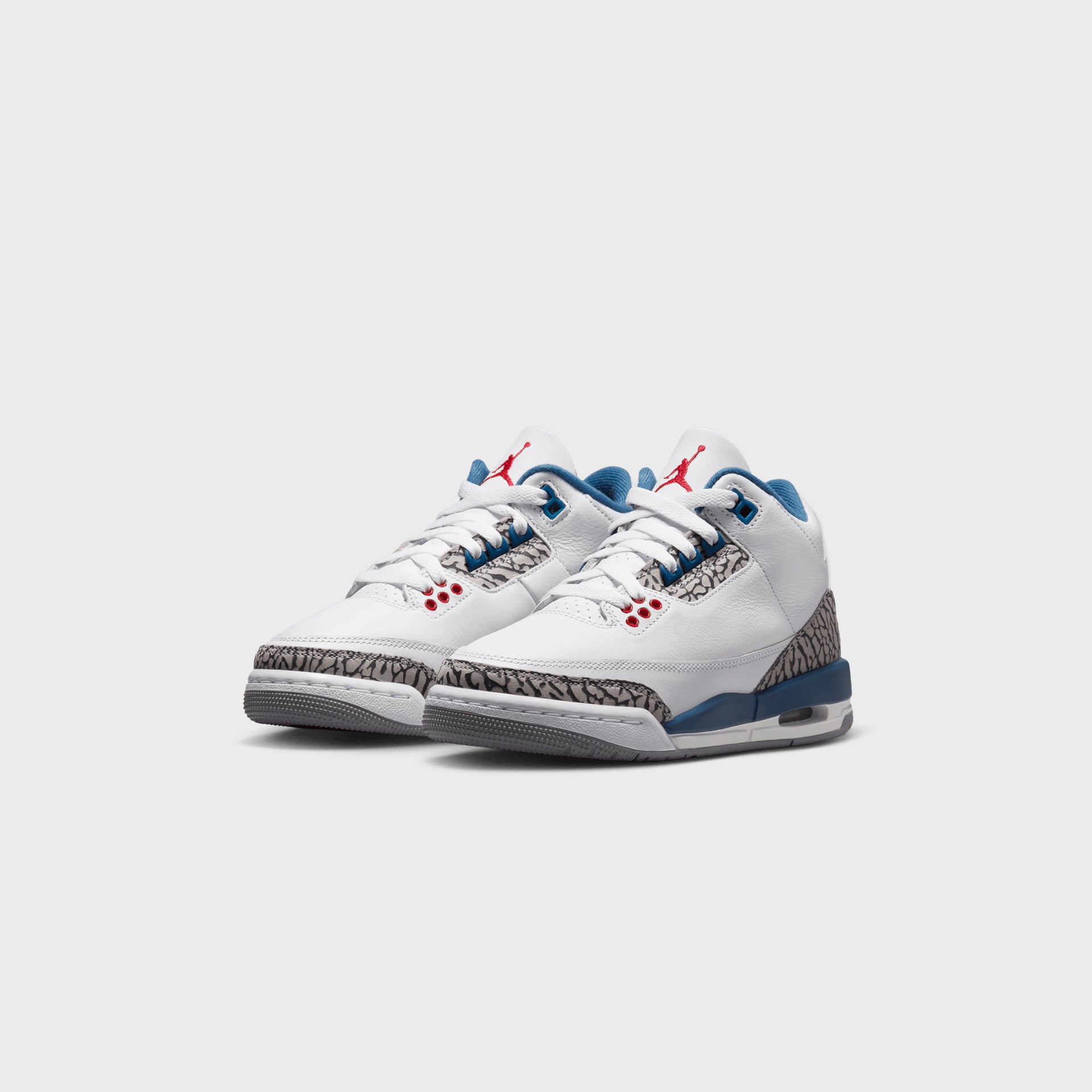 Jordan Air Jordan 3 Retro GS - White / Varsity Red / True Blue / Cement Grey / Anthracite