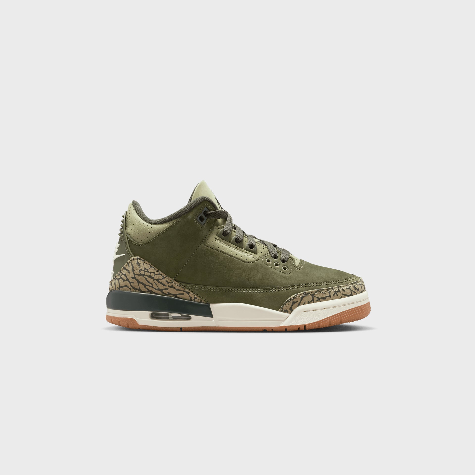 Jordan GS Air Jordan 3 Retro - Medium Olive / Sequoia / Neutral Olive / Sail