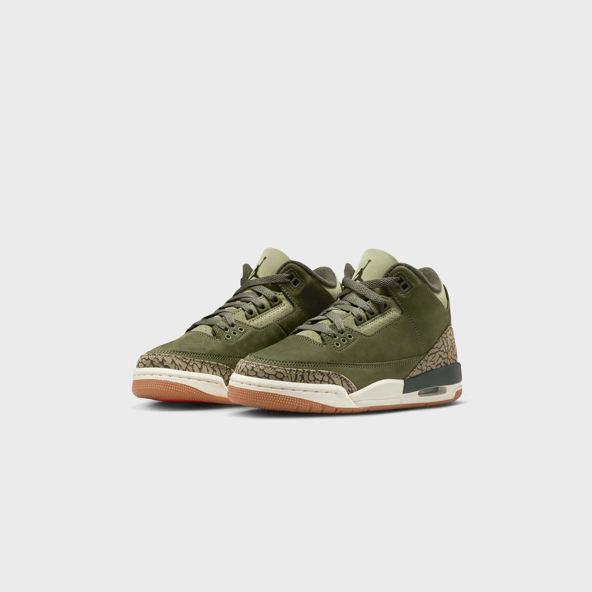 Jordan GS Air Jordan 3 Retro - Medium Olive / Sequoia / Neutral Olive / Sail