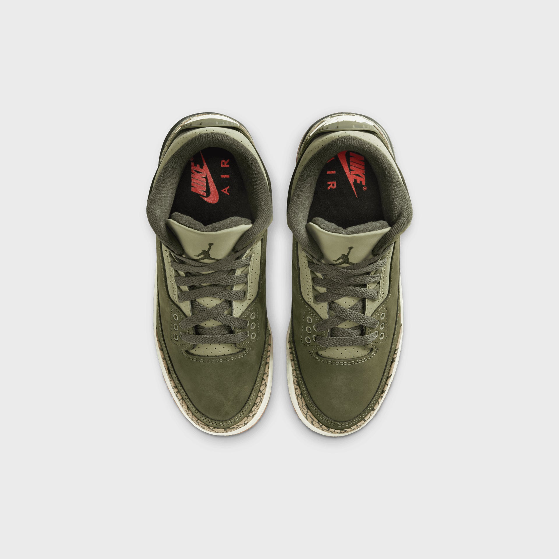 Jordan GS Air Jordan 3 Retro - Medium Olive / Sequoia / Neutral Olive / Sail