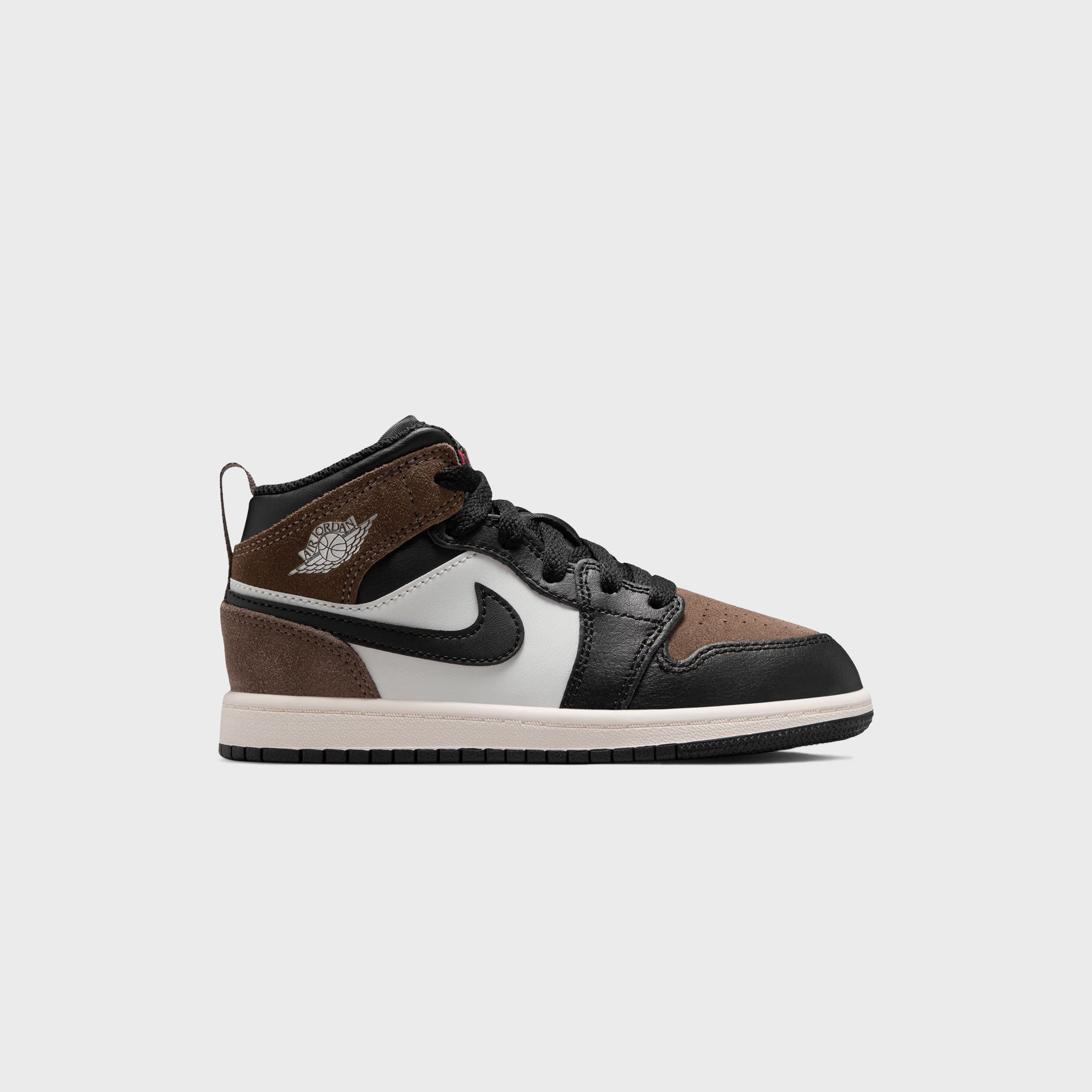 Jordan PS Jordan 1 Mid - Black / Palomino / University Red / Phantom