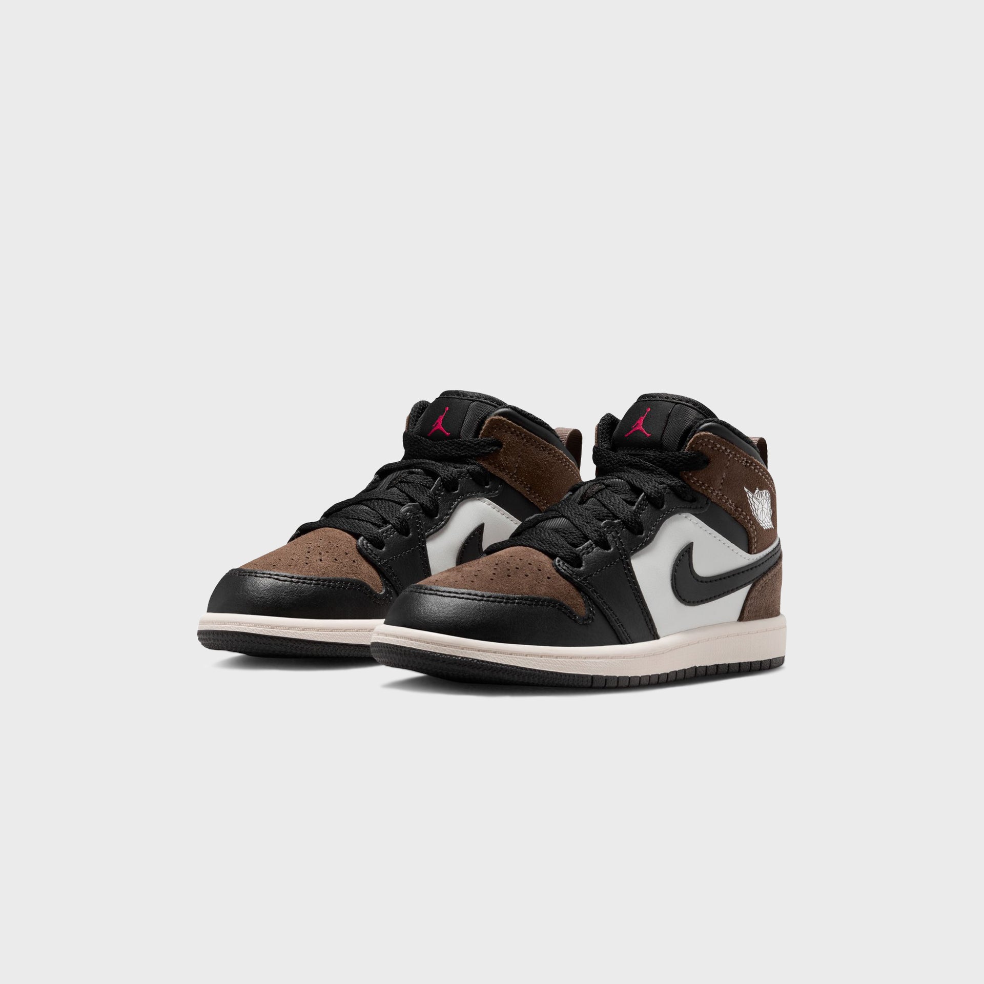 Jordan PS Jordan 1 Mid - Black / Palomino / University Red / Phantom