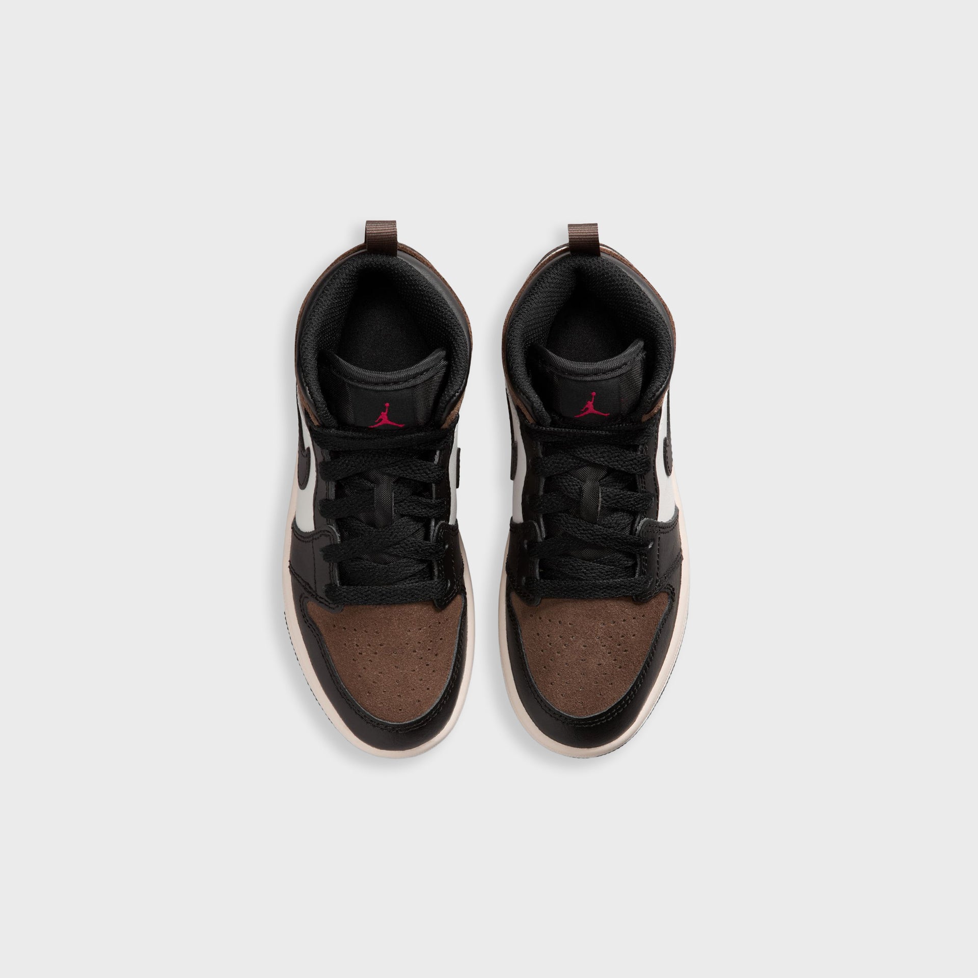 Jordan PS Jordan 1 Mid - Black / Palomino / University Red / Phantom