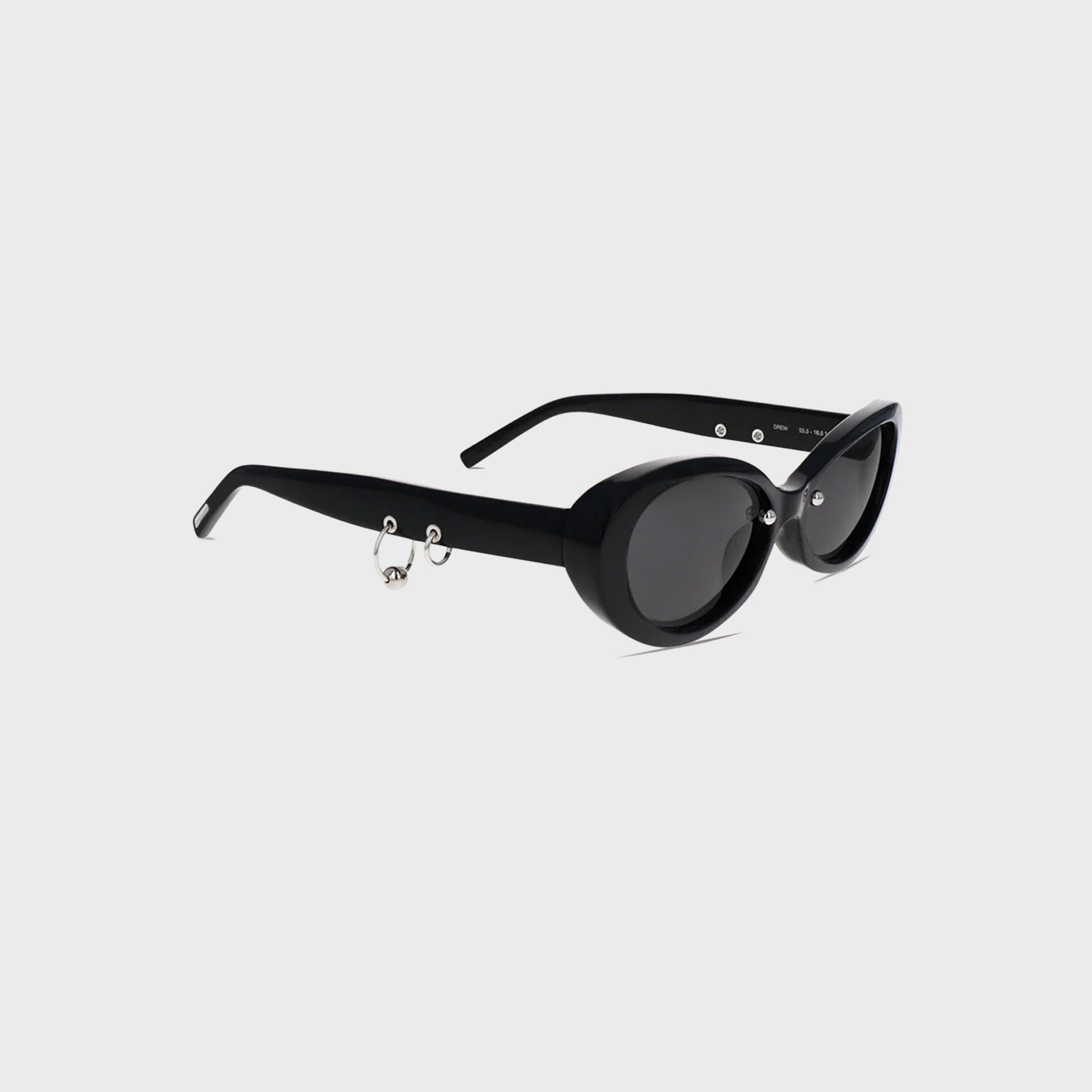 Justine Clenquet Drew Sunglasses - Black