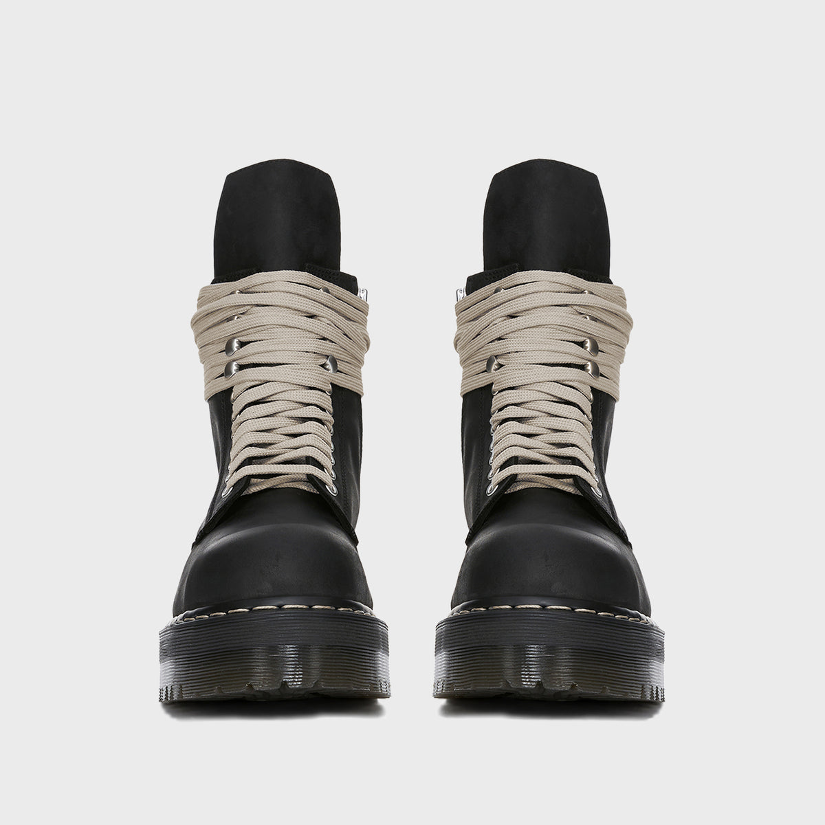 Rick Owens X Dr. Martens WMNS Steel Toe Boot - Black