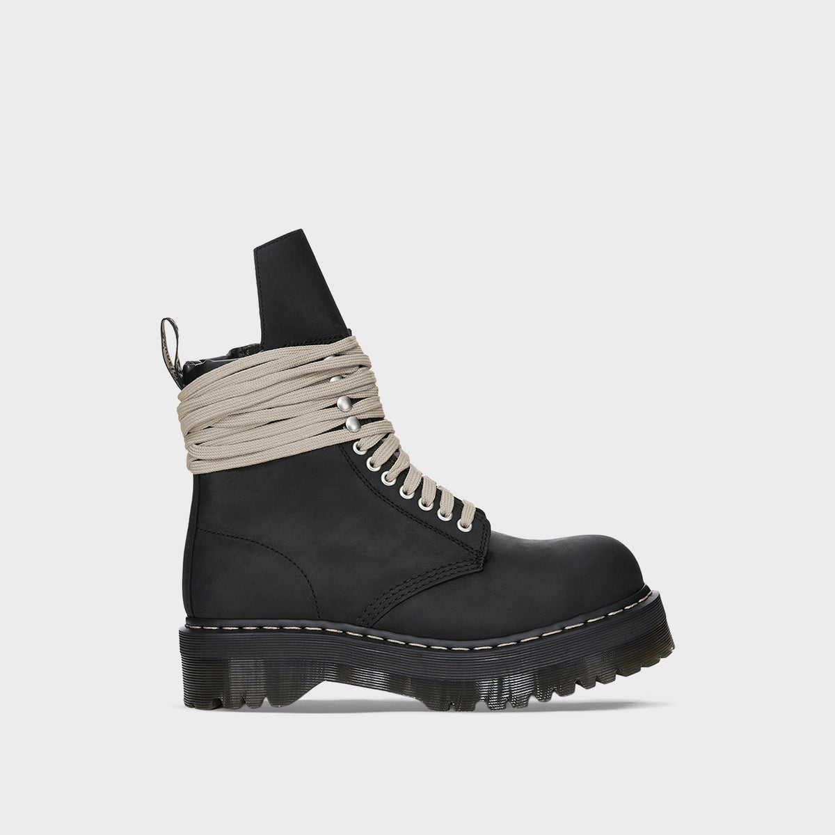 Rick Owens X Dr. Martens Steel Toe Boot - Black