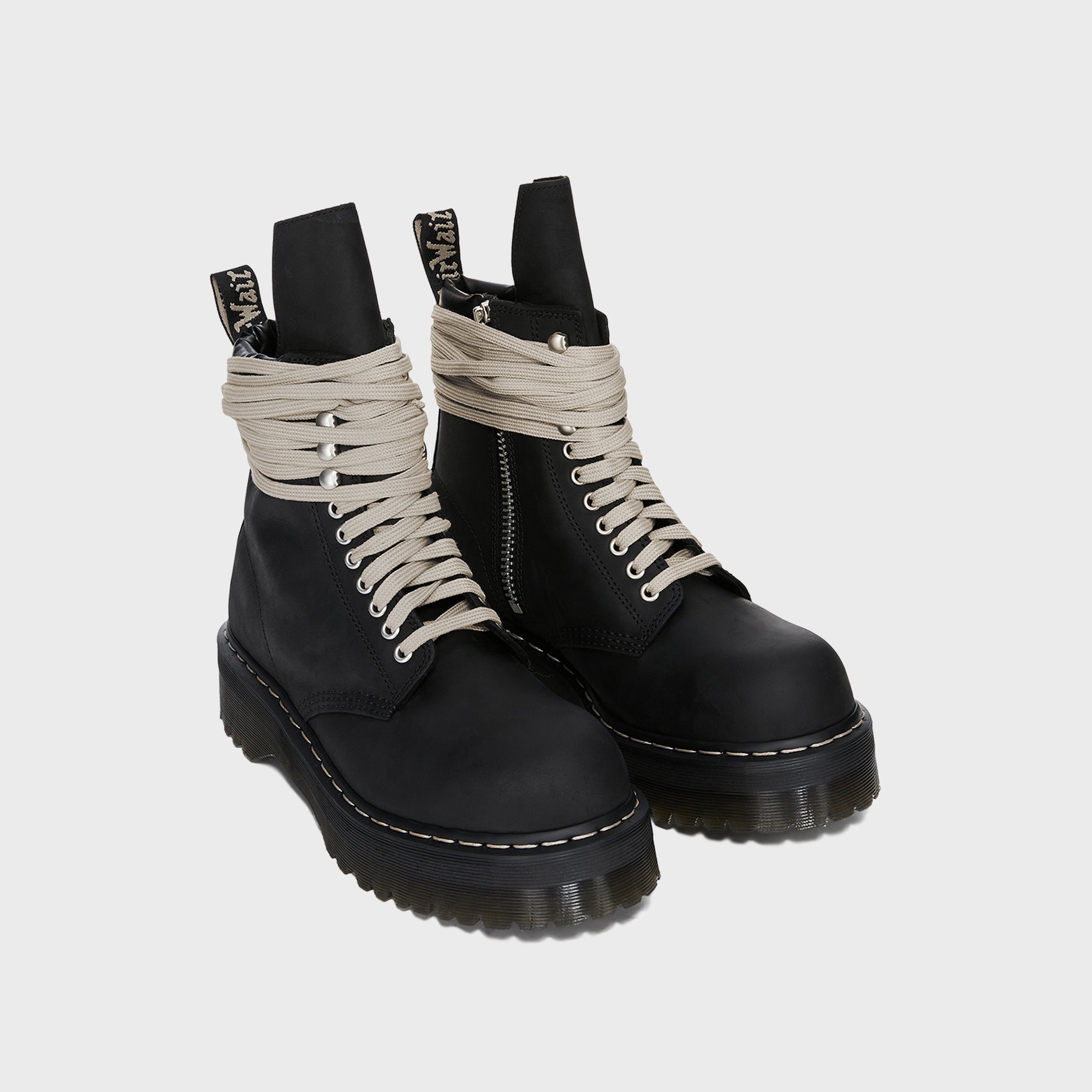Rick Owens X Dr. Martens WMNS Steel Toe Boot - Black – Kith Japan