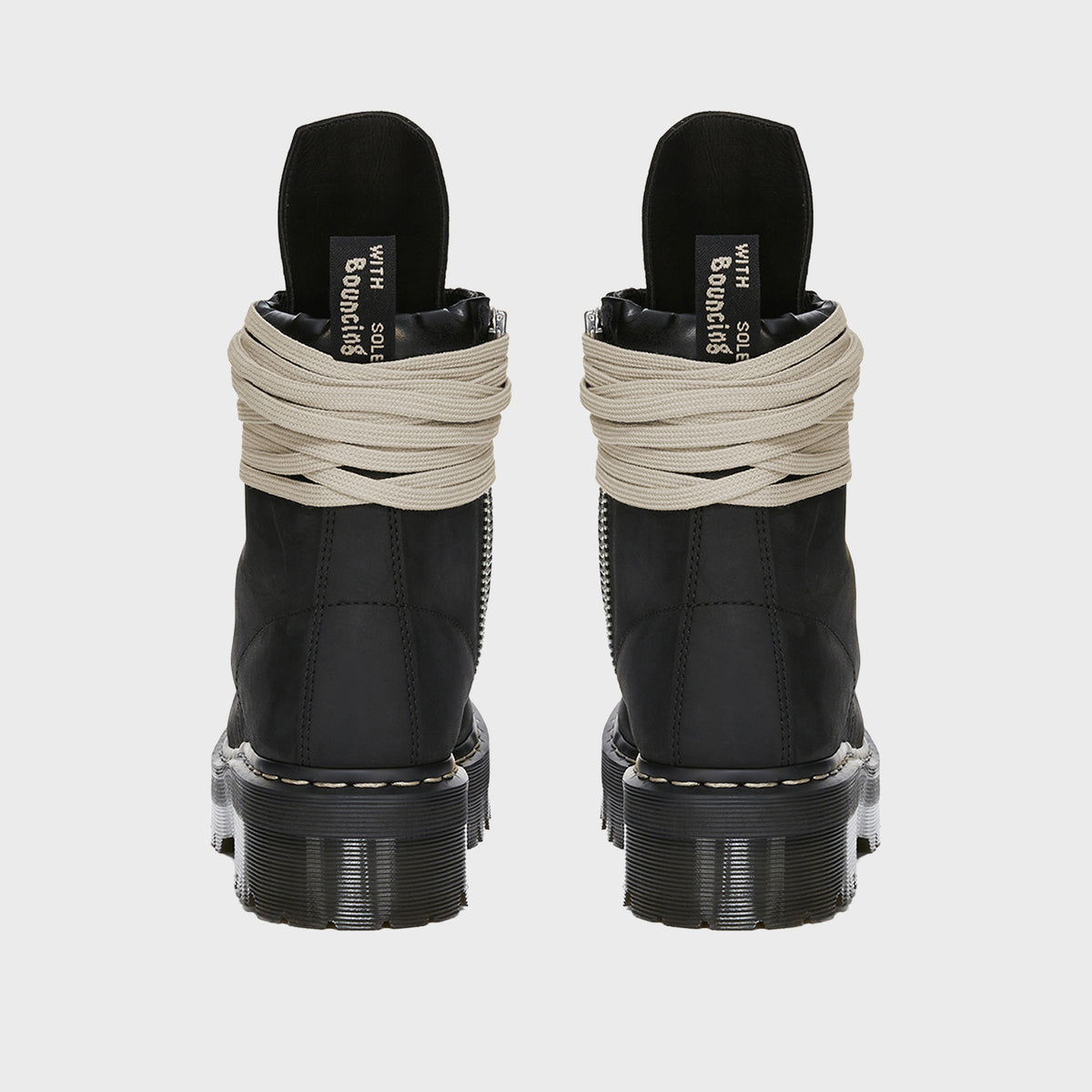 Rick Owens X Dr. Martens Steel Toe Boot - Black