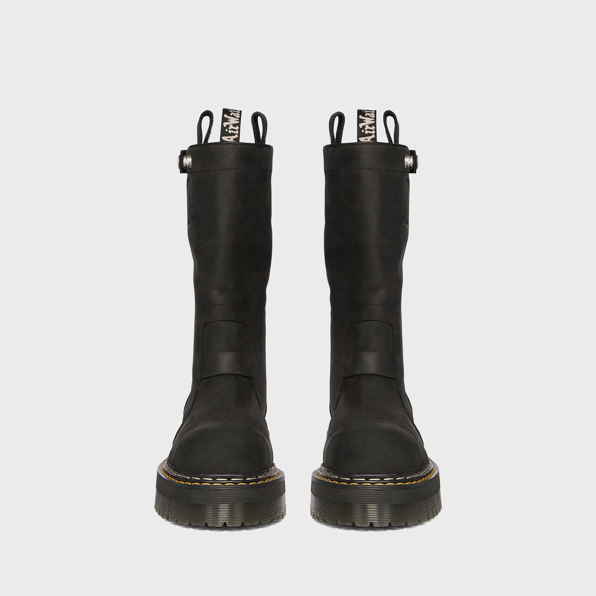Rick Owens X Dr. Martens Quad Sole Pull On Boot - Black – Kith Japan