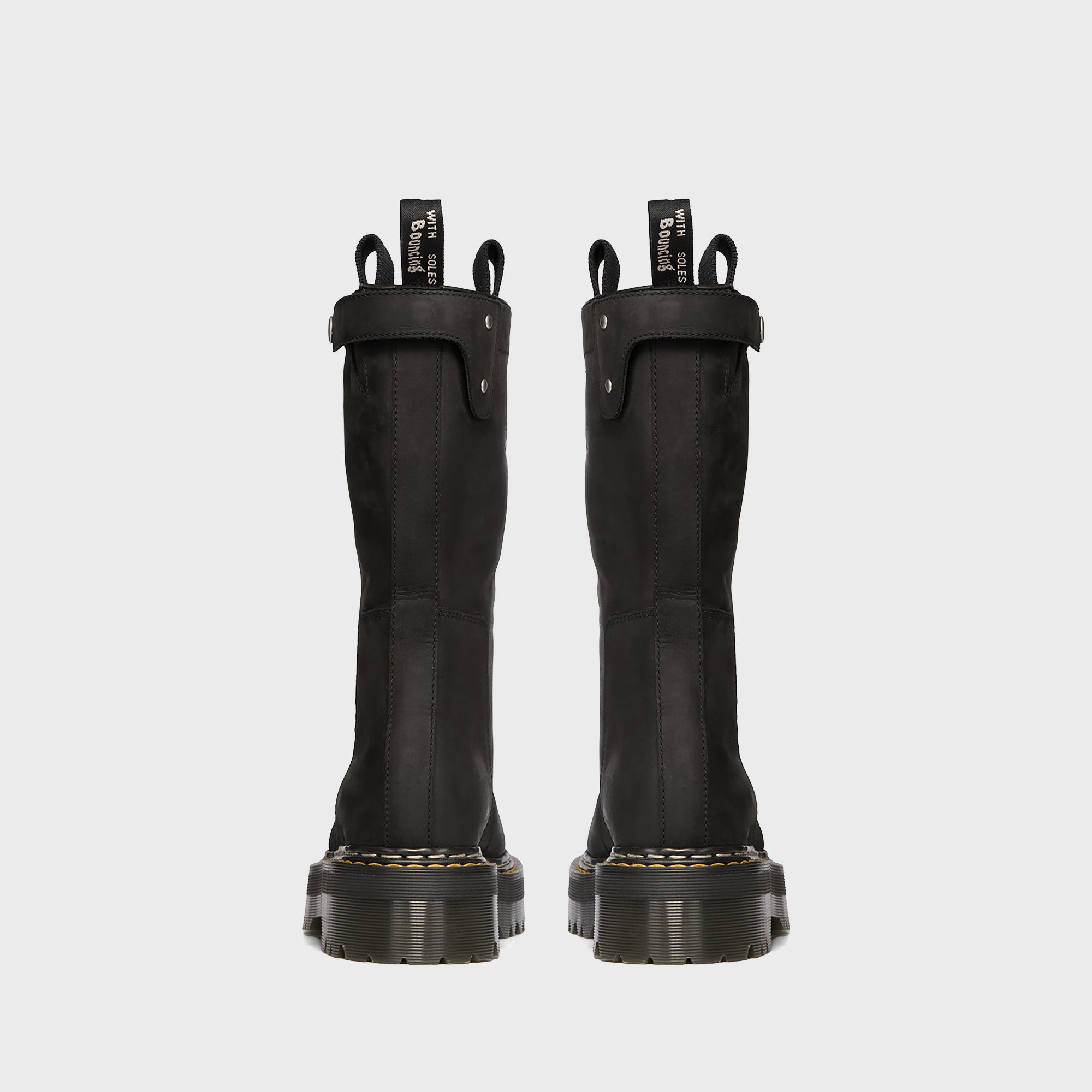Rick Owens X Dr. Martens Quad Sole Pull On Boot - Black – Kith Japan