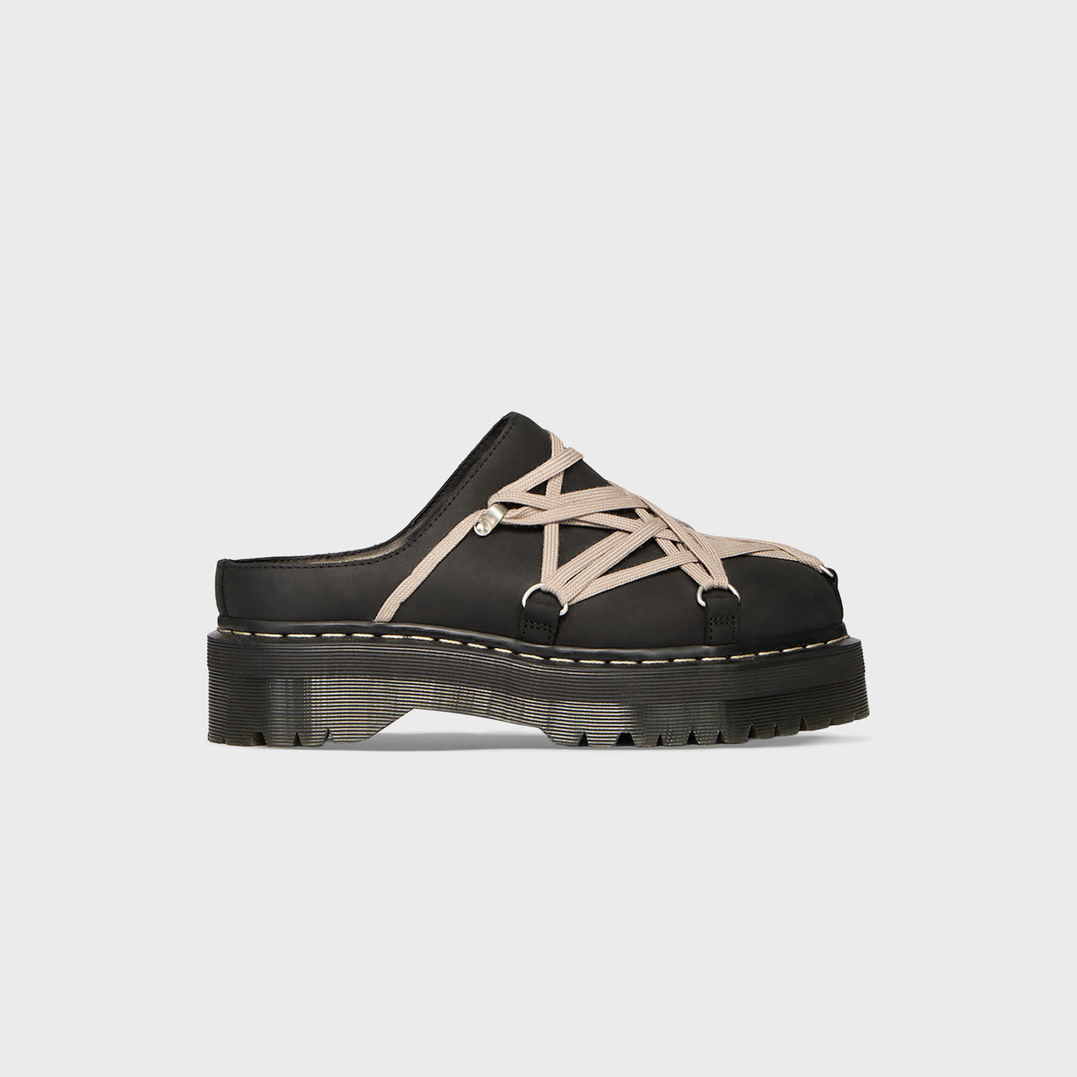 Rick Owens X Dr. Martens Megalace® Mule - Black