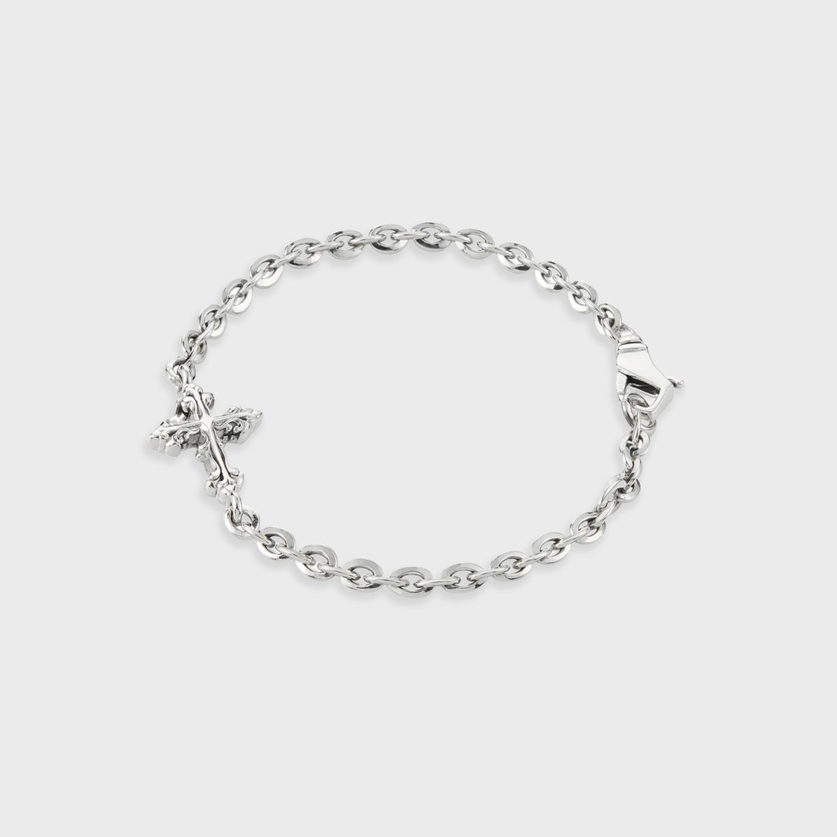 EMANUELE BICOCCHI Avelli Cross Bracelet - Silver