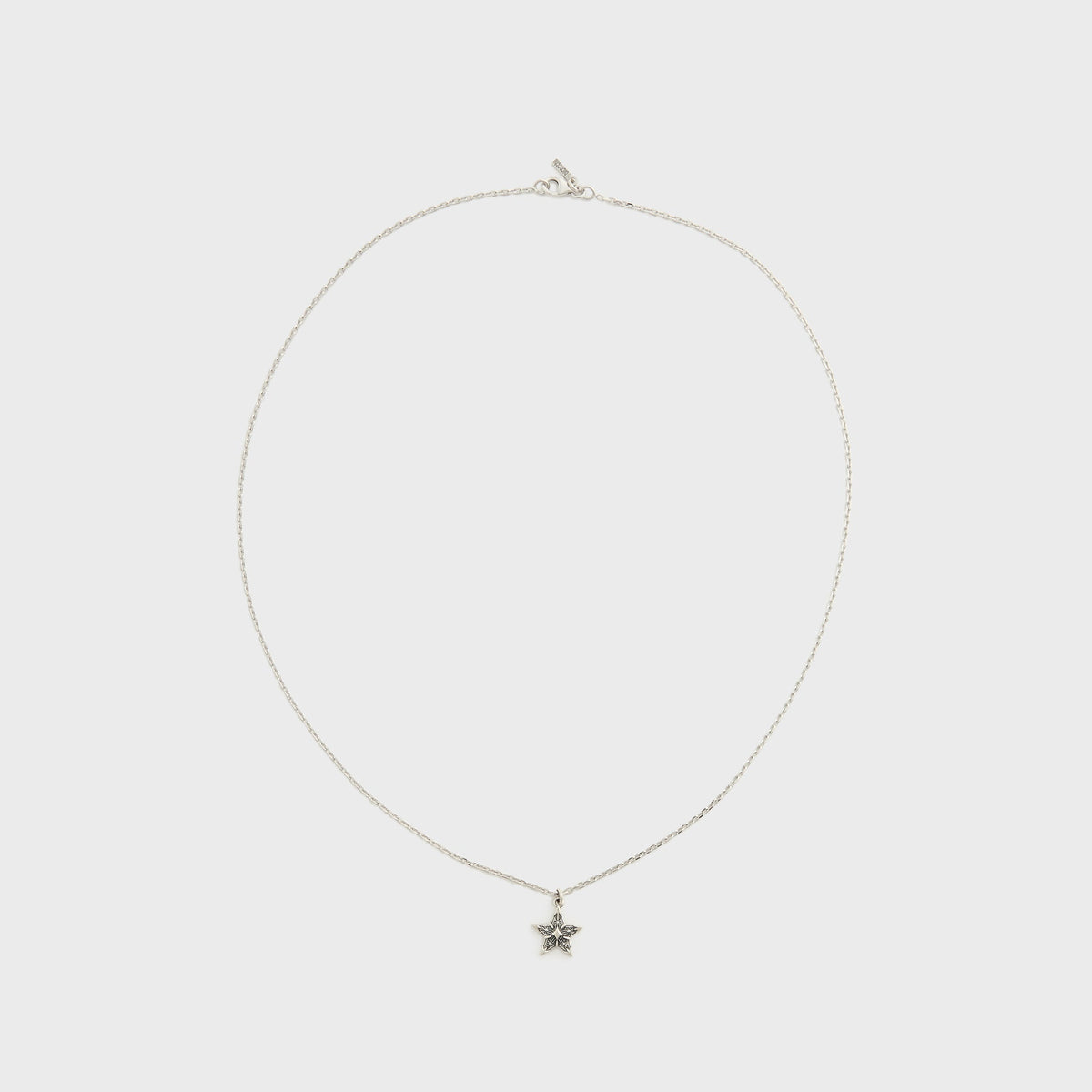 Emanuele Bicocchi Stella Notre Dame Small Necklace - Silver