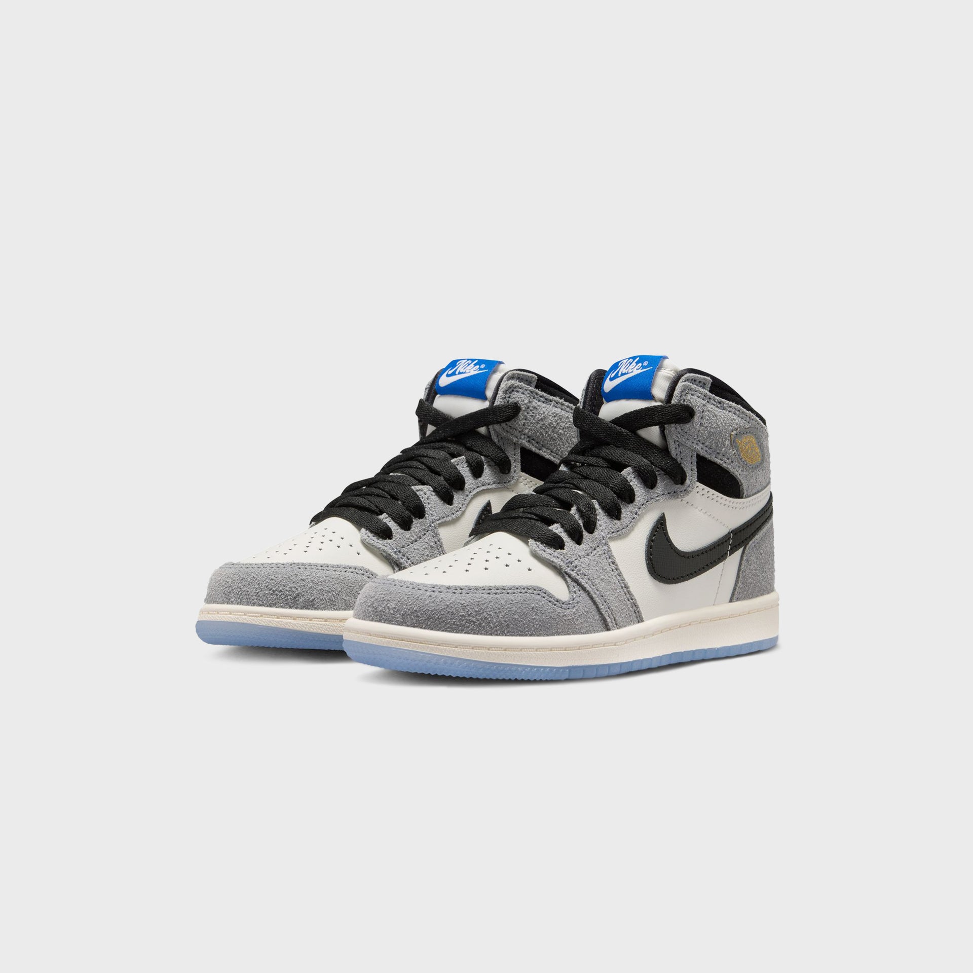 Nike Air Jordan 1 Retro HI OG PS - Cool Gray / Game Royal / Black