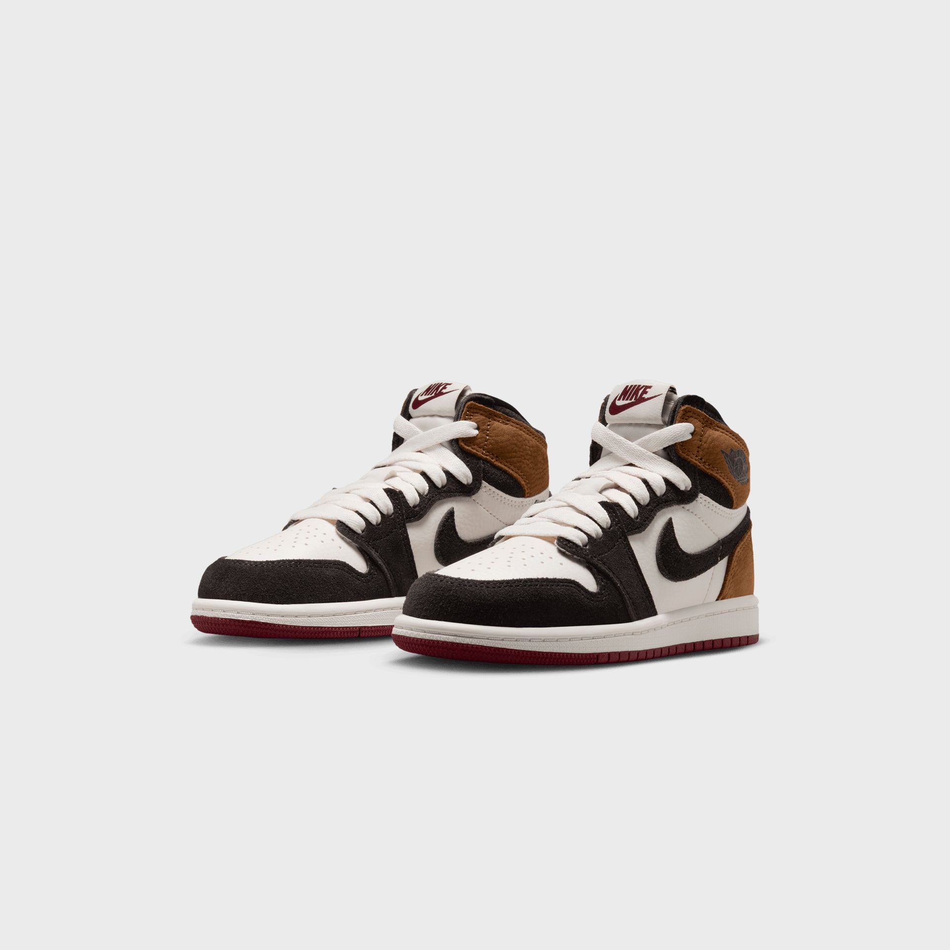 Jordan PS Air Jordan 1 Retro High OG - Shadow Brown / Team Red / Light British Tan