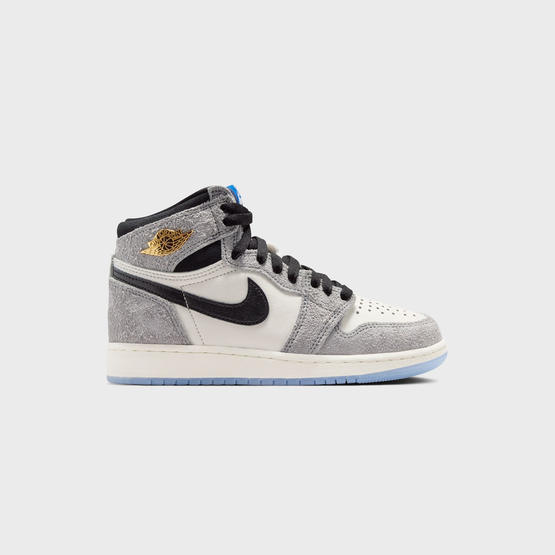 Nike Air Jordan 1 HI OG GS - Cool Gray / Game Royal / Black