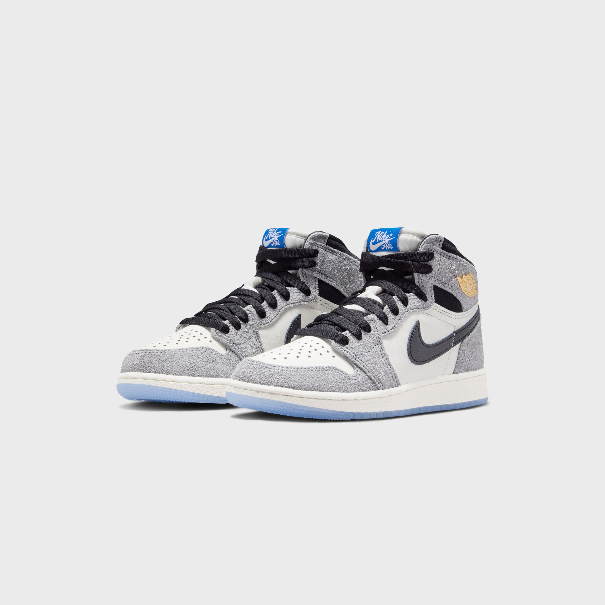 Jordan GS Air Jordan 1 High OG - Cool Gray / Game Royal / Black
