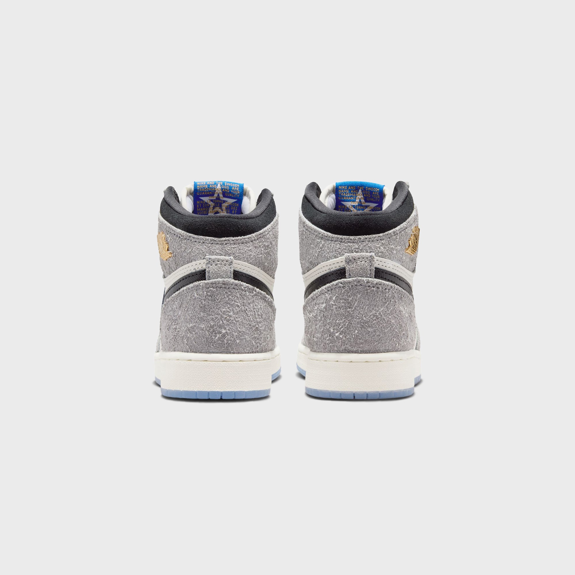 Jordan GS Air Jordan 1 High OG - Cool Gray / Game Royal / Black