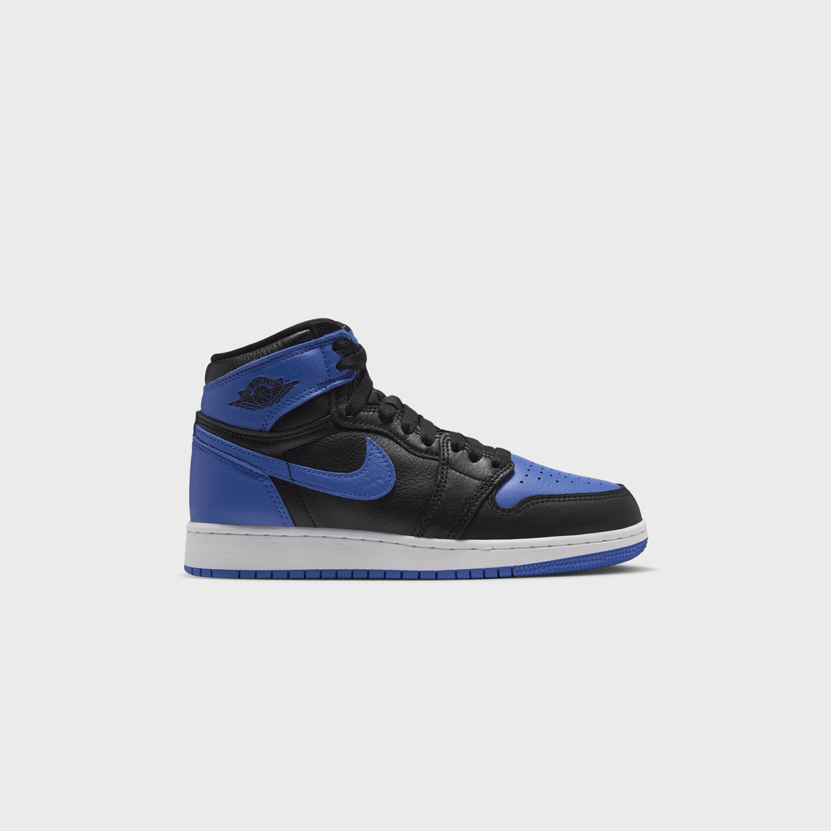 Jordan GS Air Jordan 1 Retro High - Black / Varsity Royal / Summit White