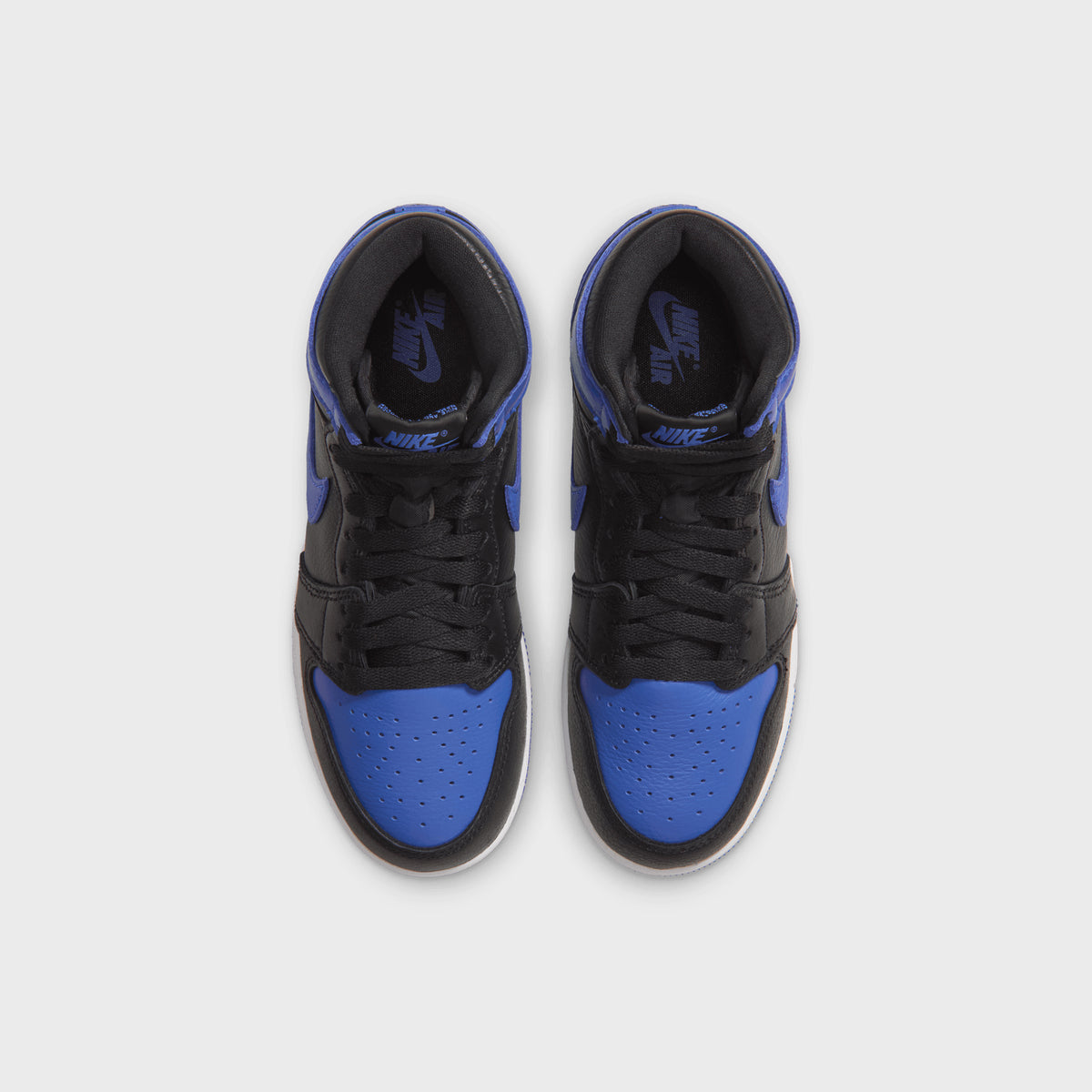Jordan GS Air Jordan 1 Retro High - Black / Varsity Royal / Summit White