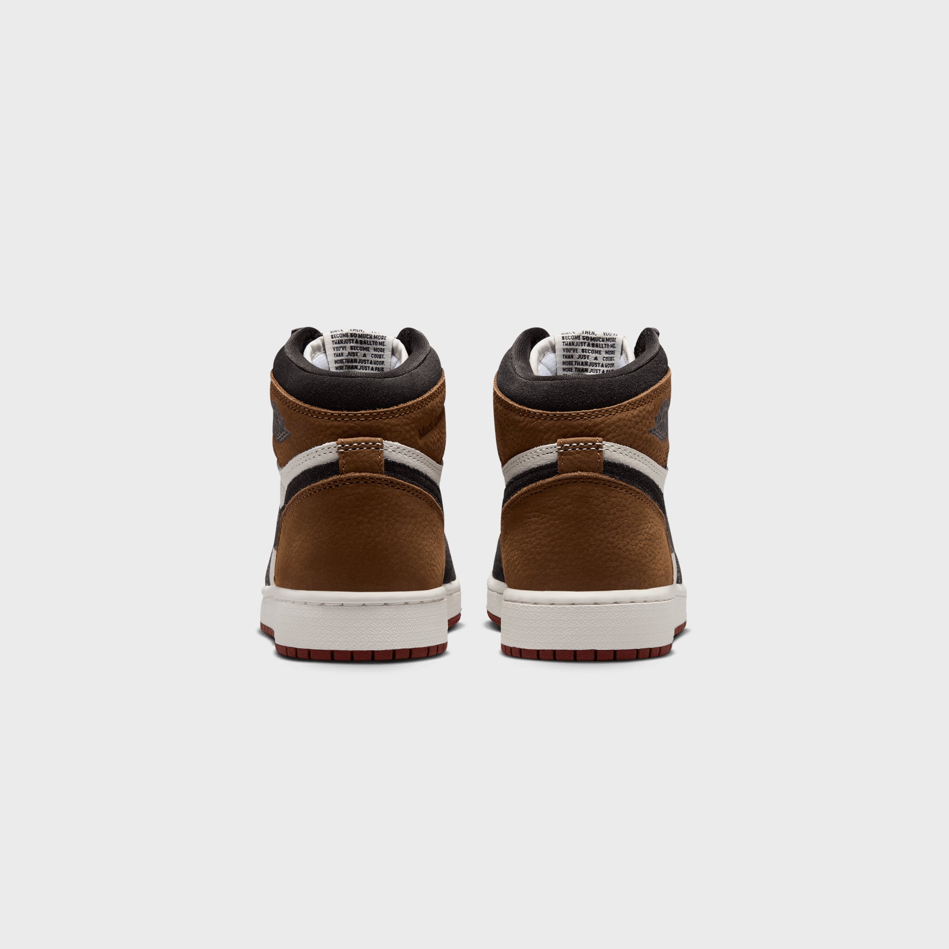 Jordan GS Air Jordan 1 Retro High -Shadow Brown / Team Red / Light British Tan