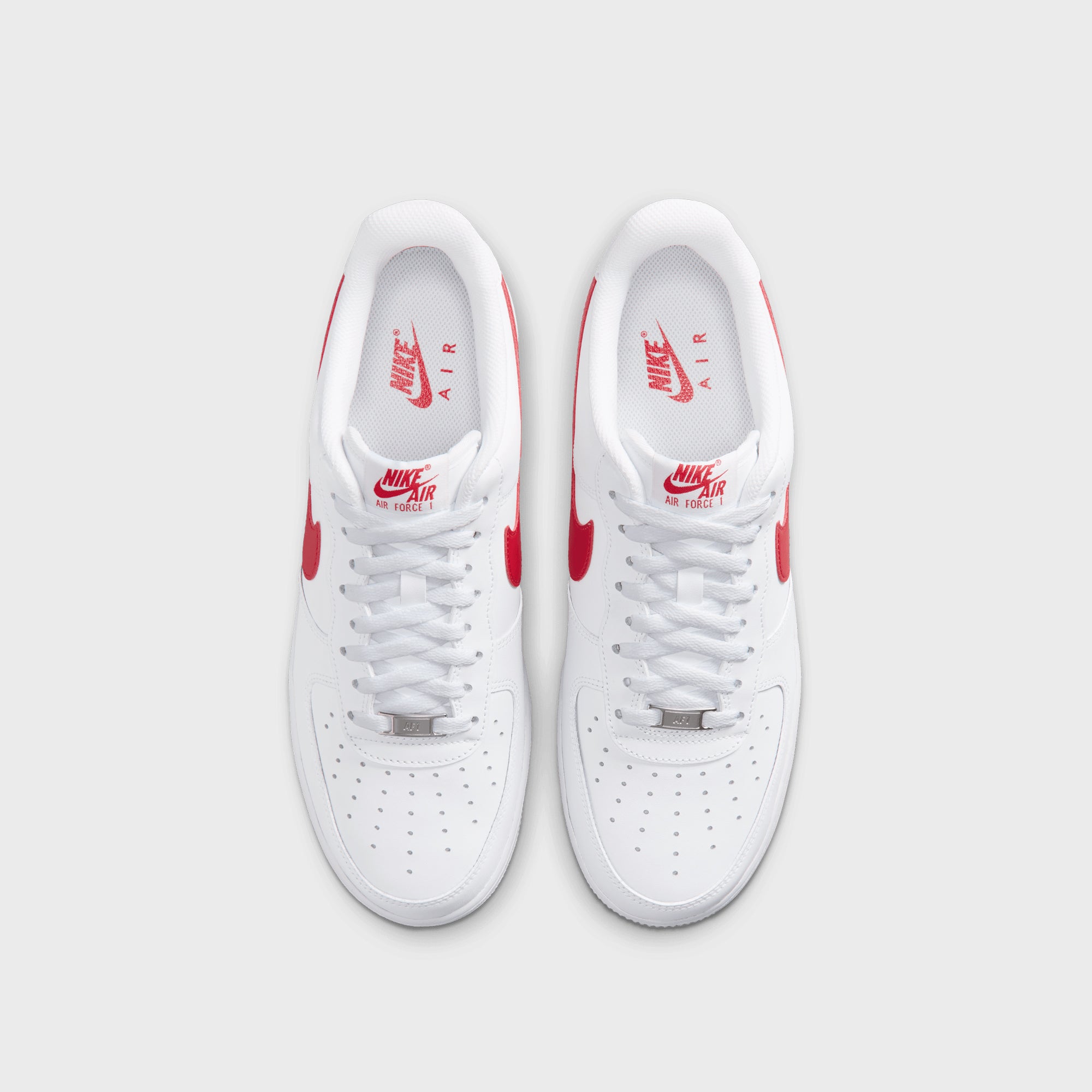 Nike Air Force 1 '07 LV8 - White/University Red – Kith Japan